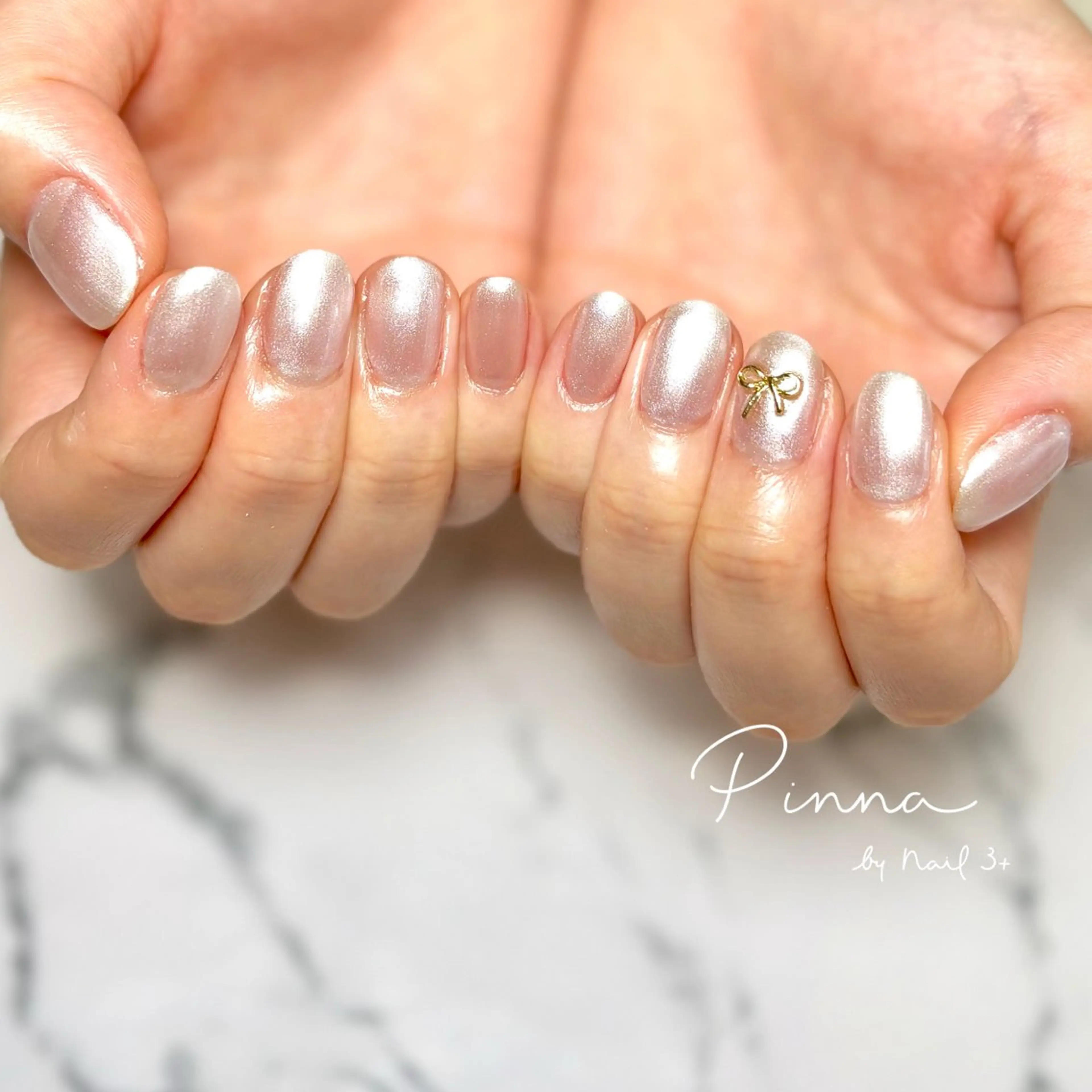 ネイル ワンカラーネイル Pinna by nail3+所属・Mayu 🌷🦋のネイルデザイン