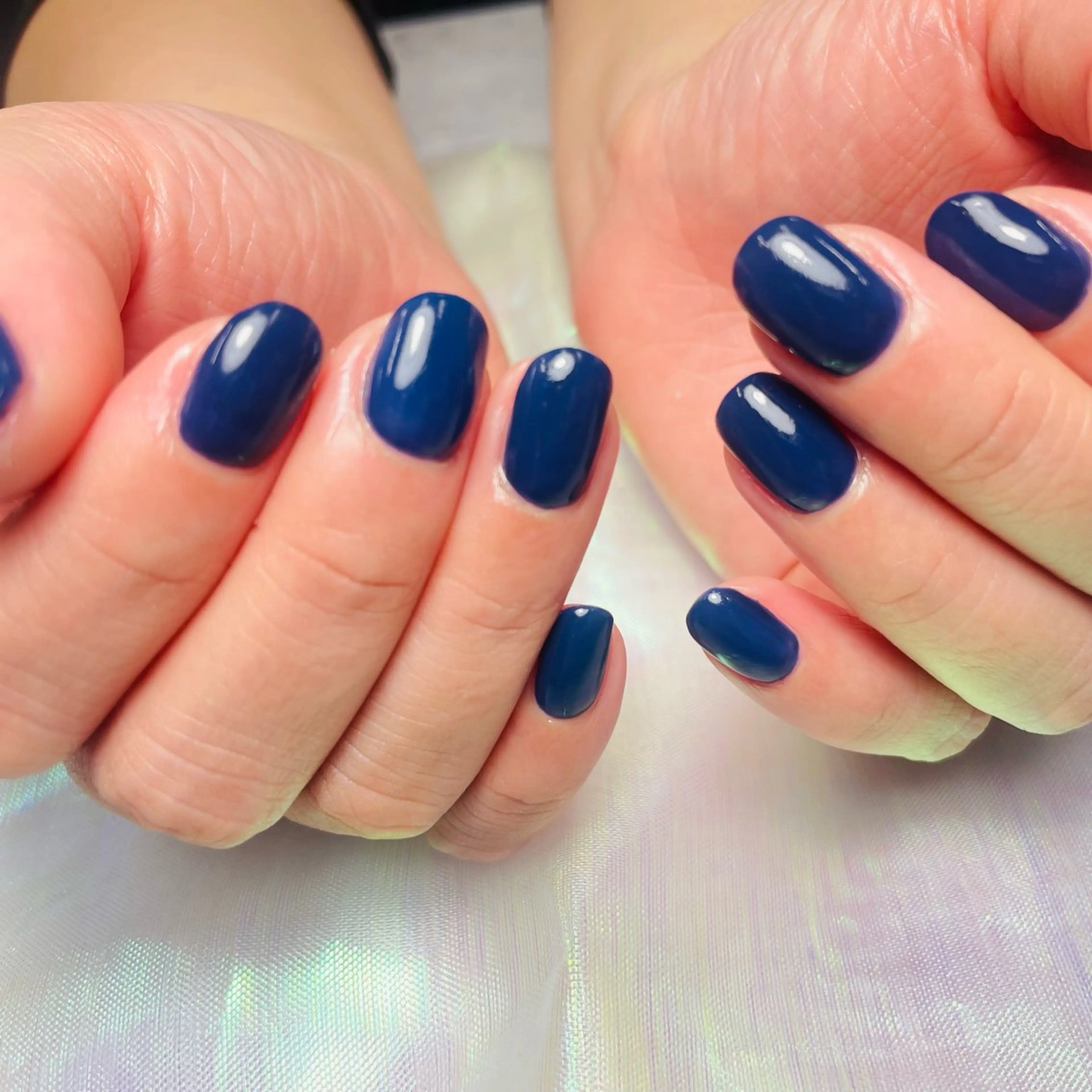 hand💅ワンカラー🩷🩵2色色変更可能(オフ込み)の写真