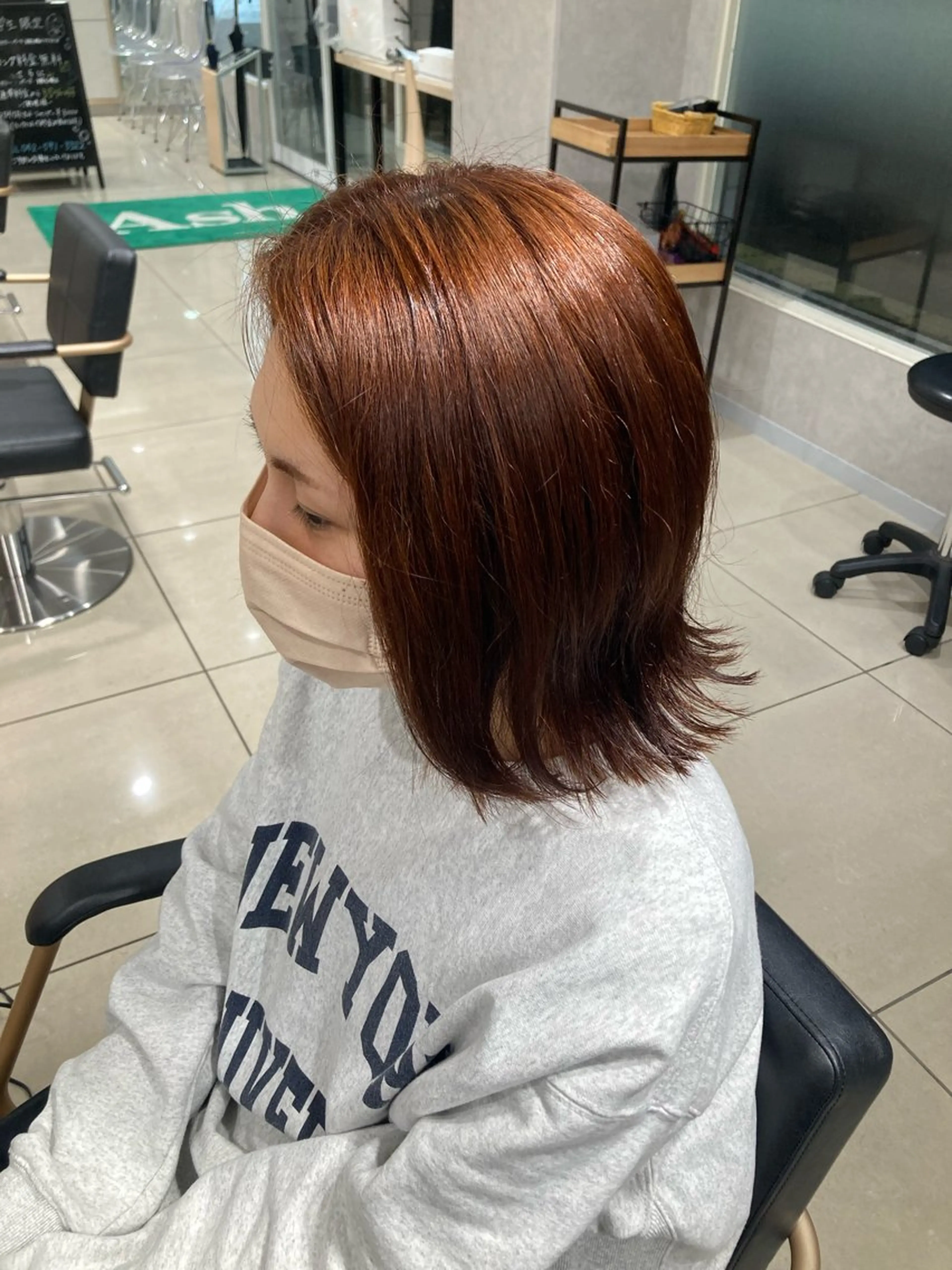 ミディアム ヘアカラー メンズ支持率エリア No.1/keitaのヘアスタイル