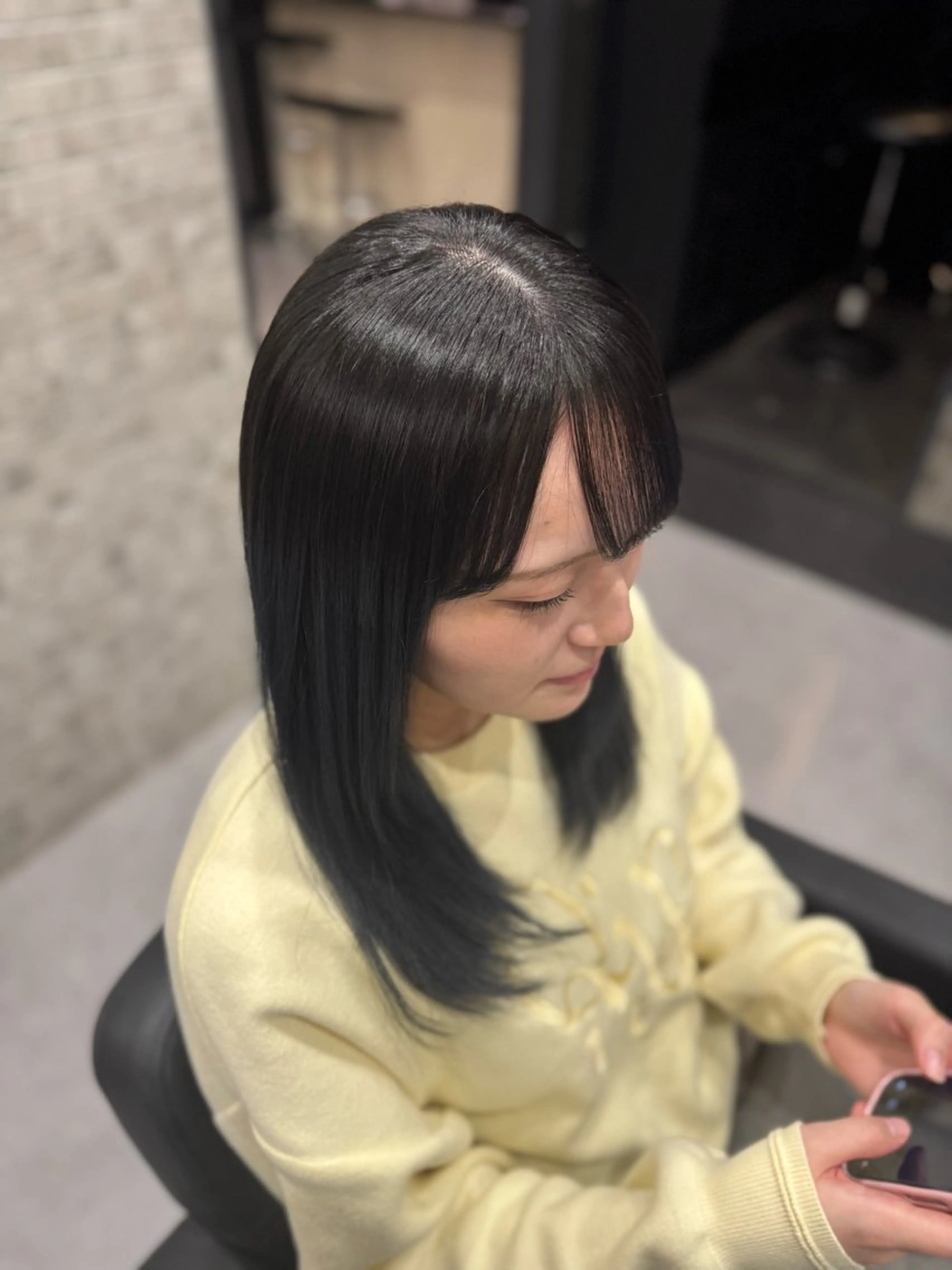 ミディアム カラー ヘアカラー トリートメント 🖤Ayaka🖤 モデル様募集中🌙のヘアスタイル