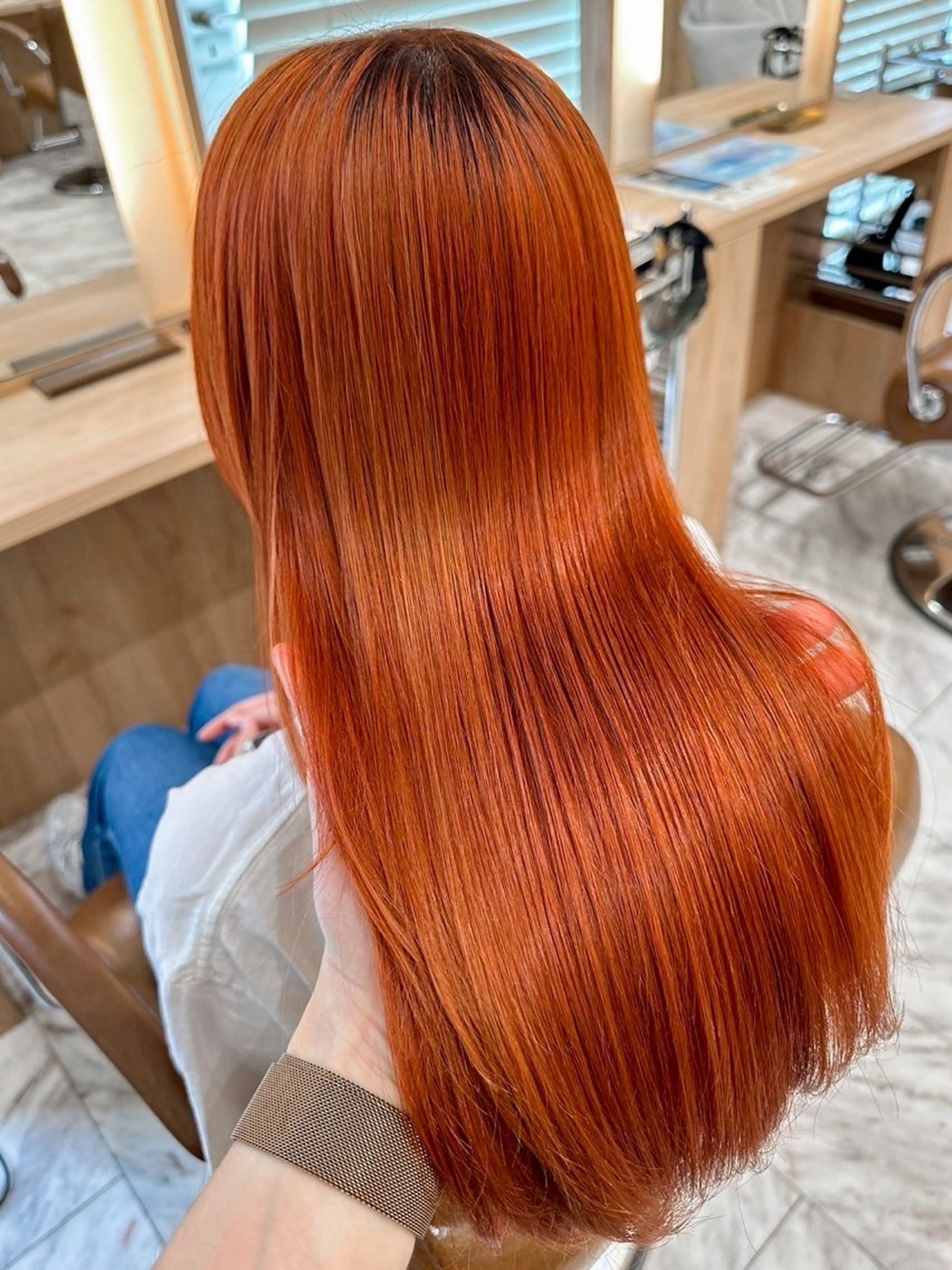 ロング ヘアカラー トリートメント ATENA所属・撮影モデル様募集 直樹のヘアスタイル