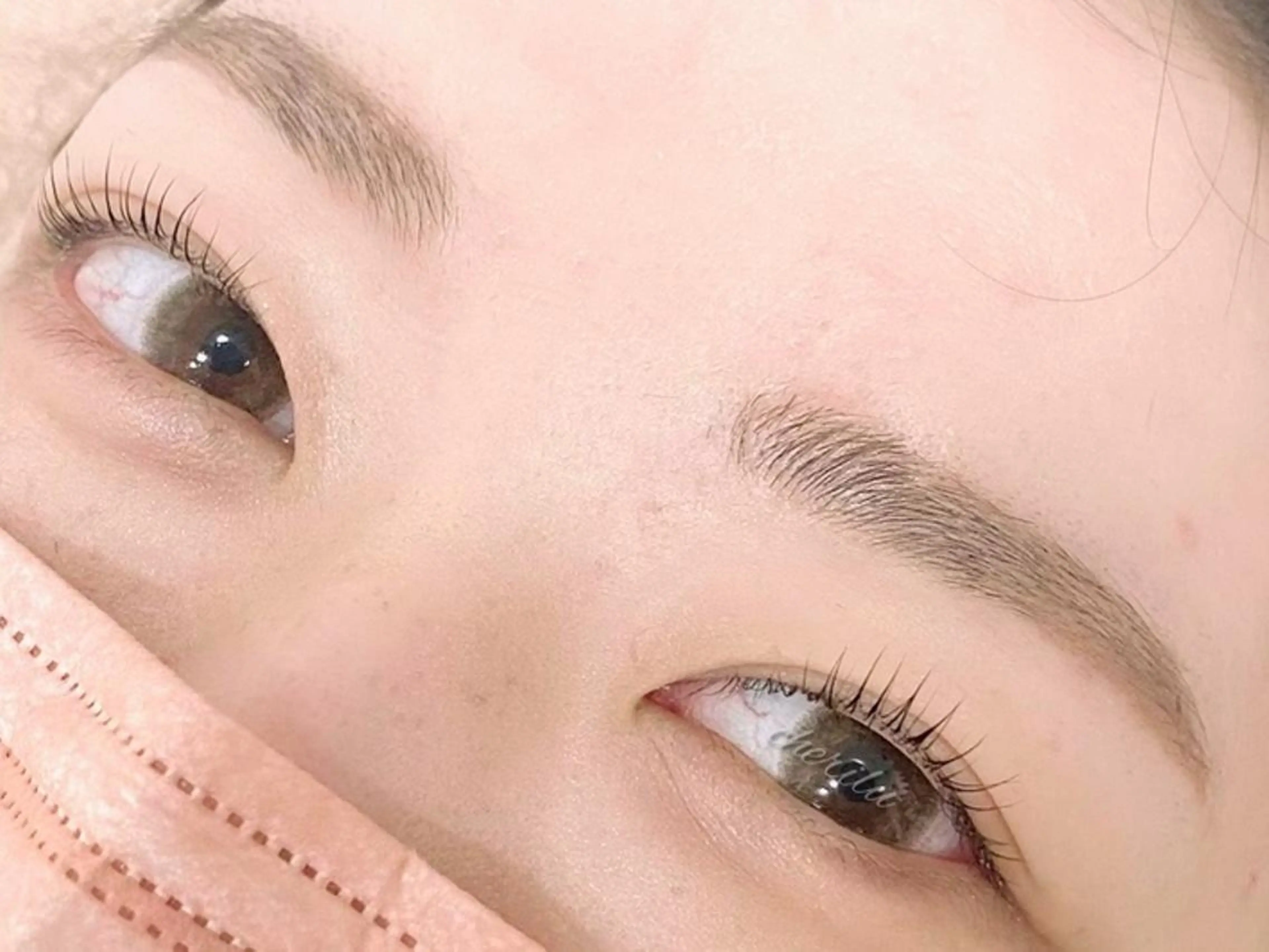 マツエク・マツパ パリジェンヌラッシュリフト 一重×まつ毛パーマ Cherilu 府中店のマツエク・マツパデザイン