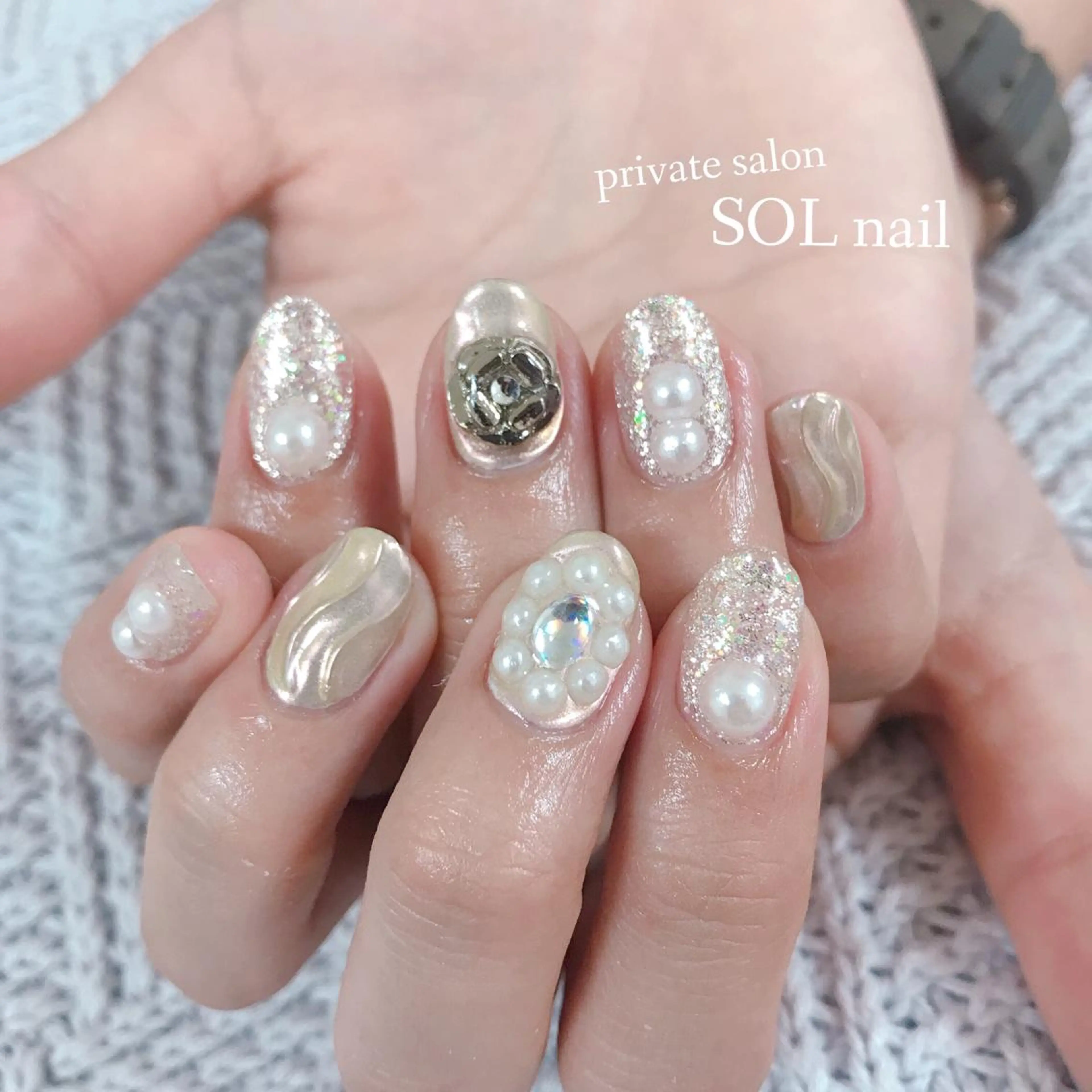 ネイル SOL NAILのネイルデザイン
