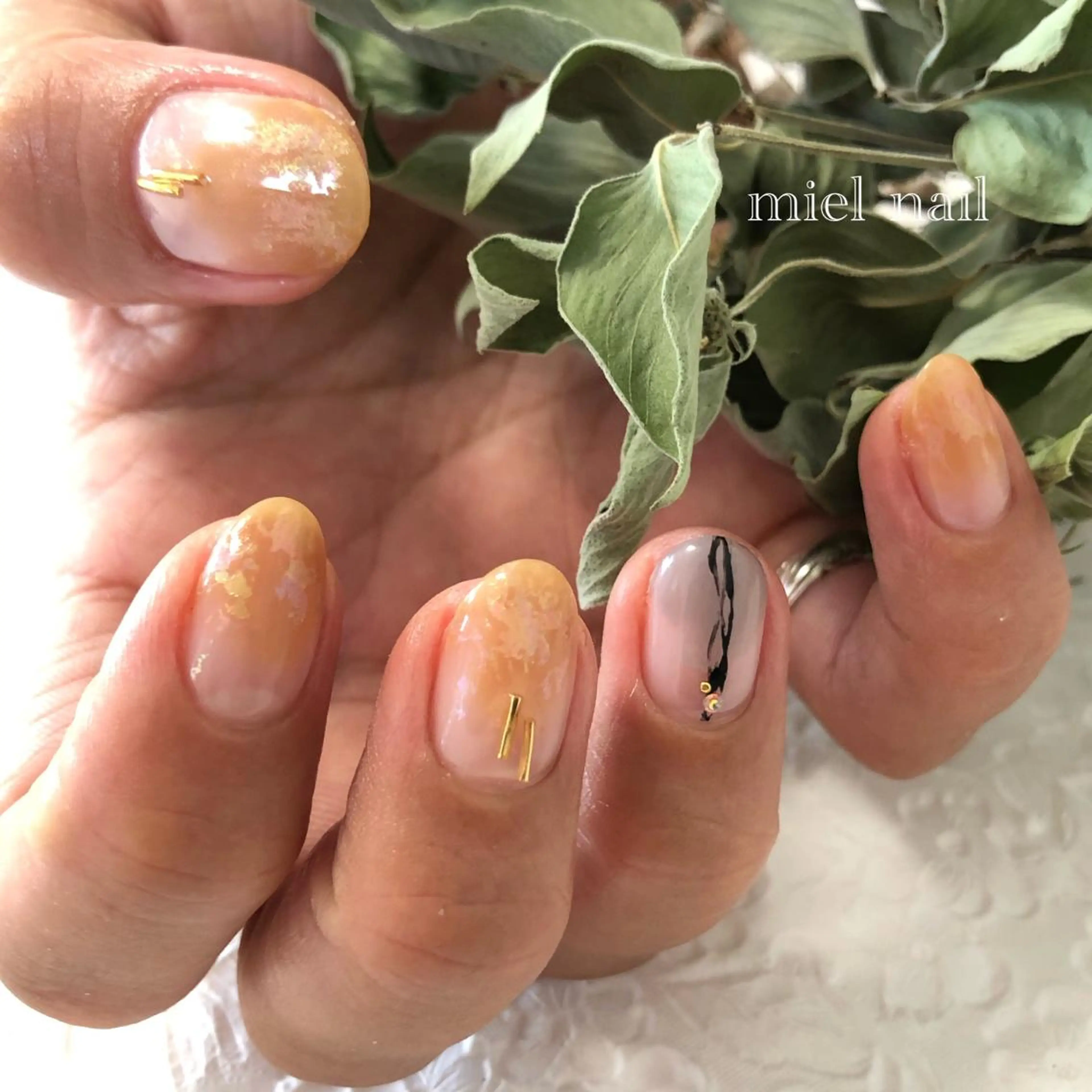 ネイル miel nailのネイルデザイン
