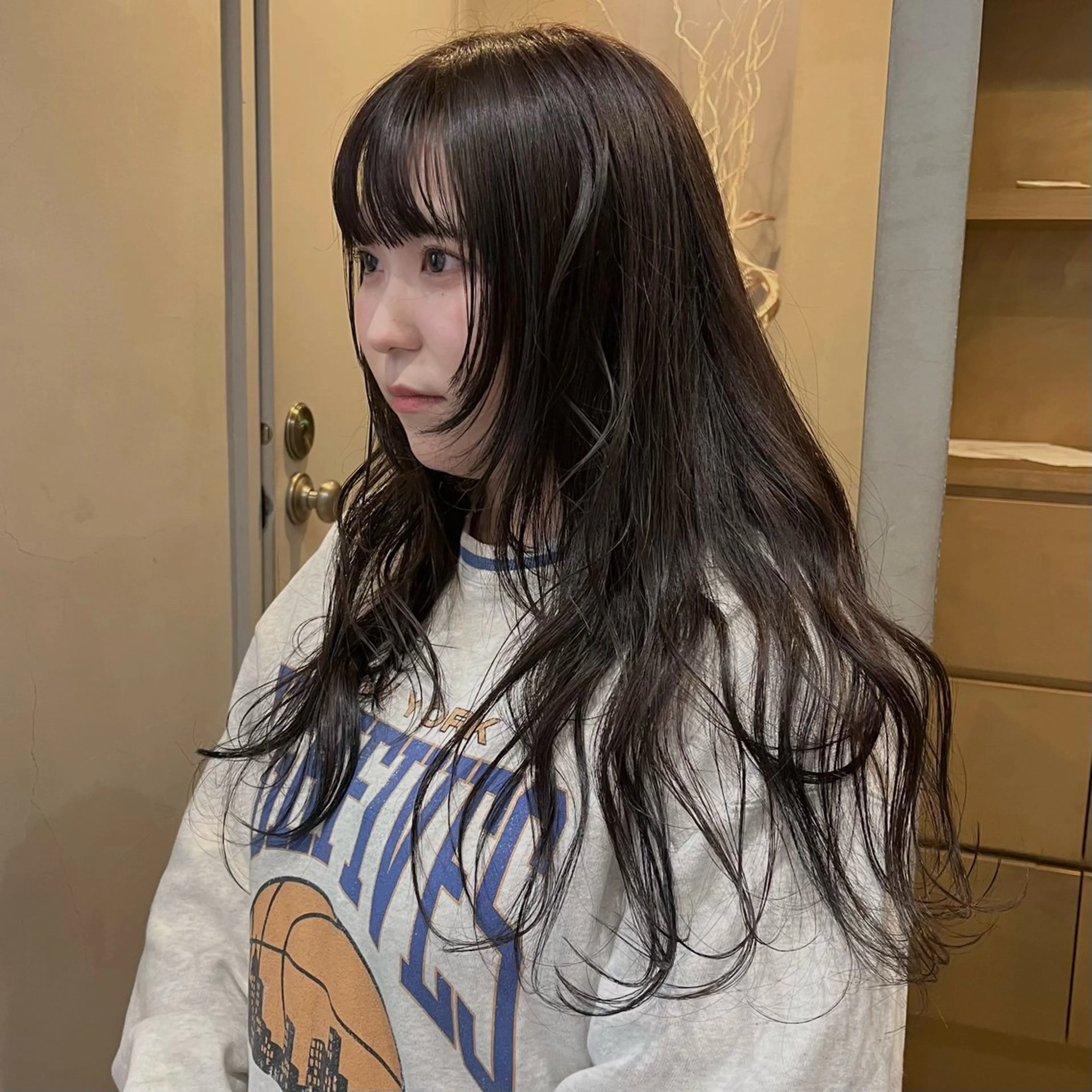 ロング カラー なな/ICI/レイヤ ーパーマ/ボブのヘアスタイル