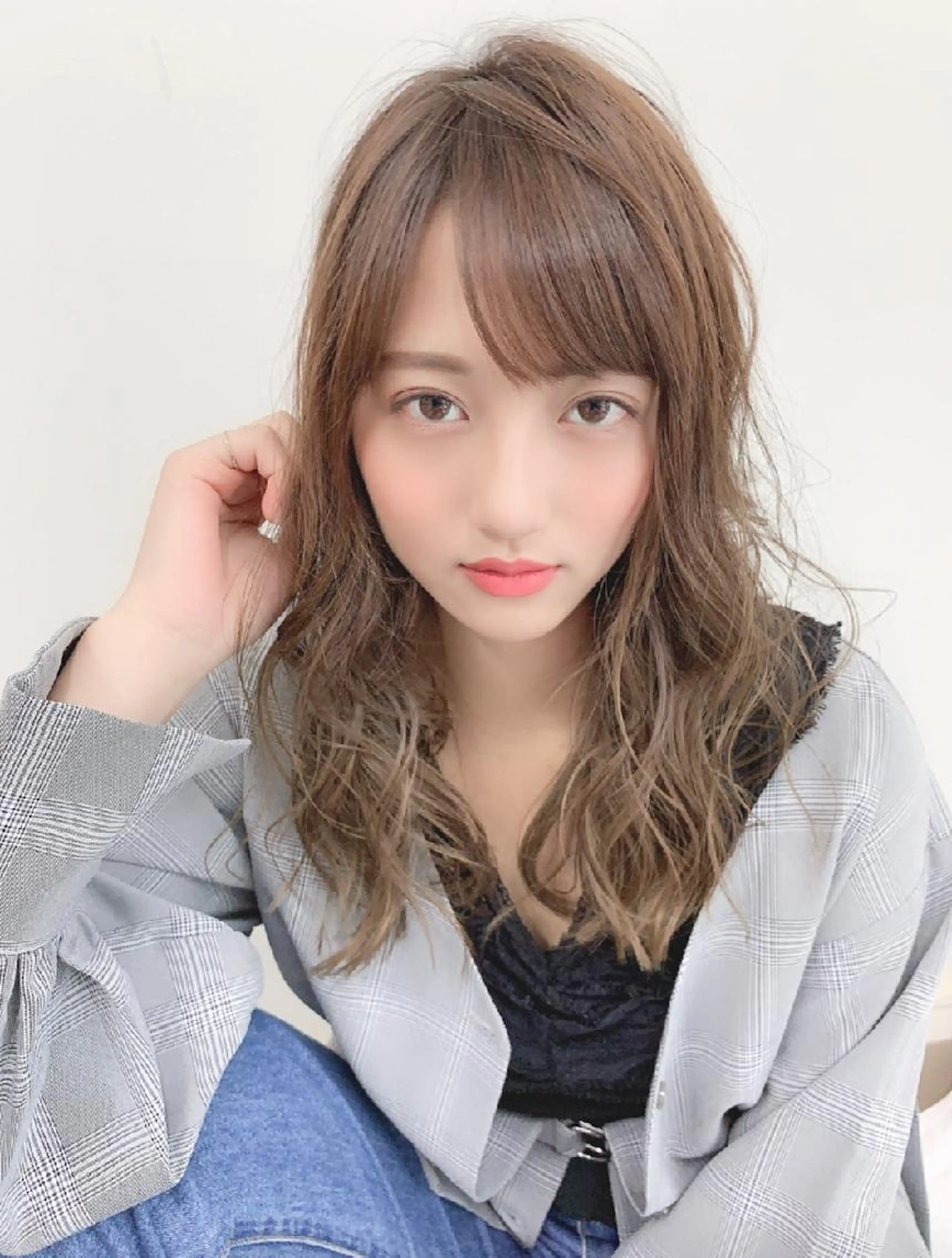 【3連休限定】カット+ケアカラー（白髪染め可能）＋サロントリートメント→8000の写真