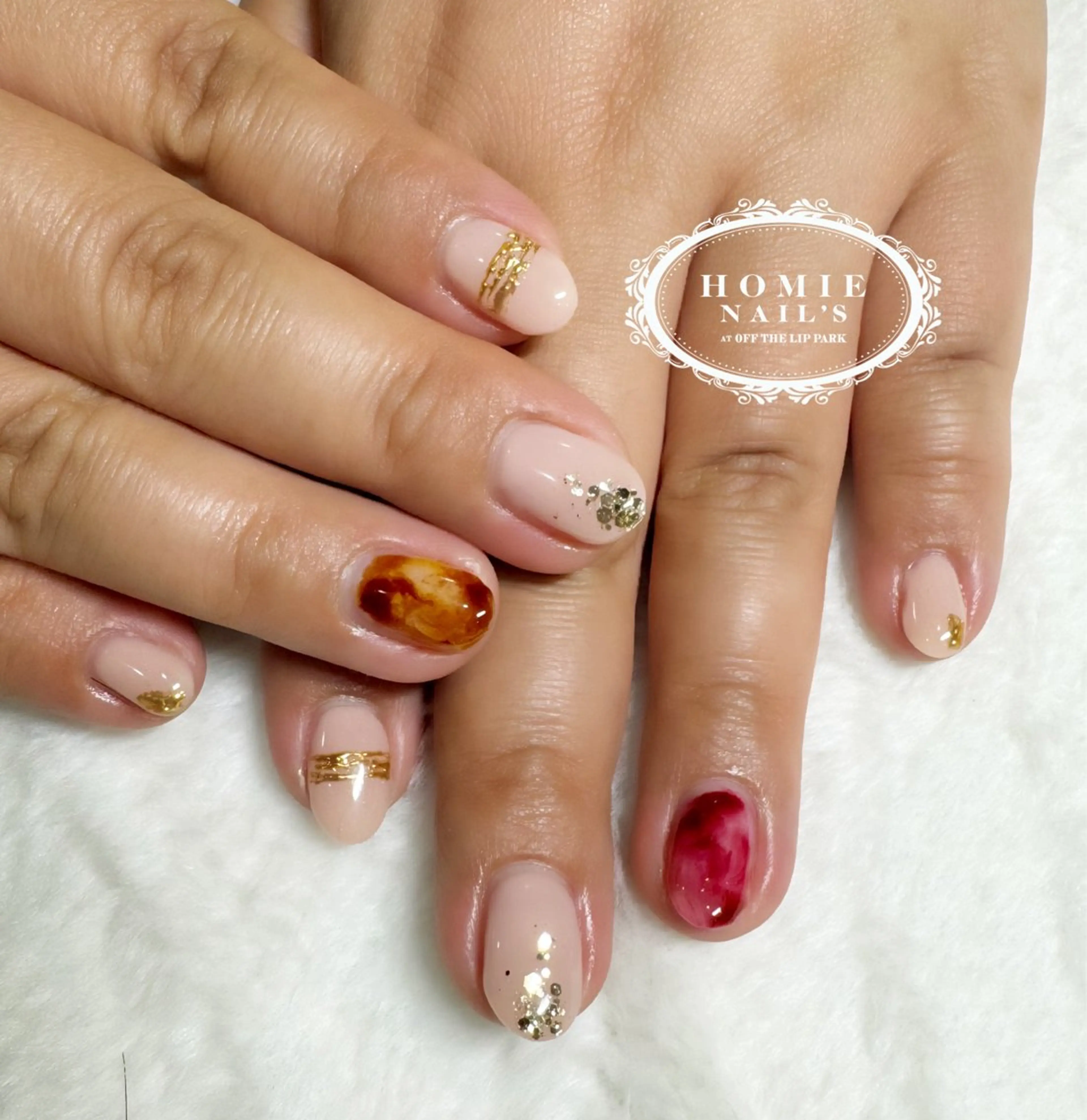 ネイル オフザリップパーク Asamiのネイルデザイン