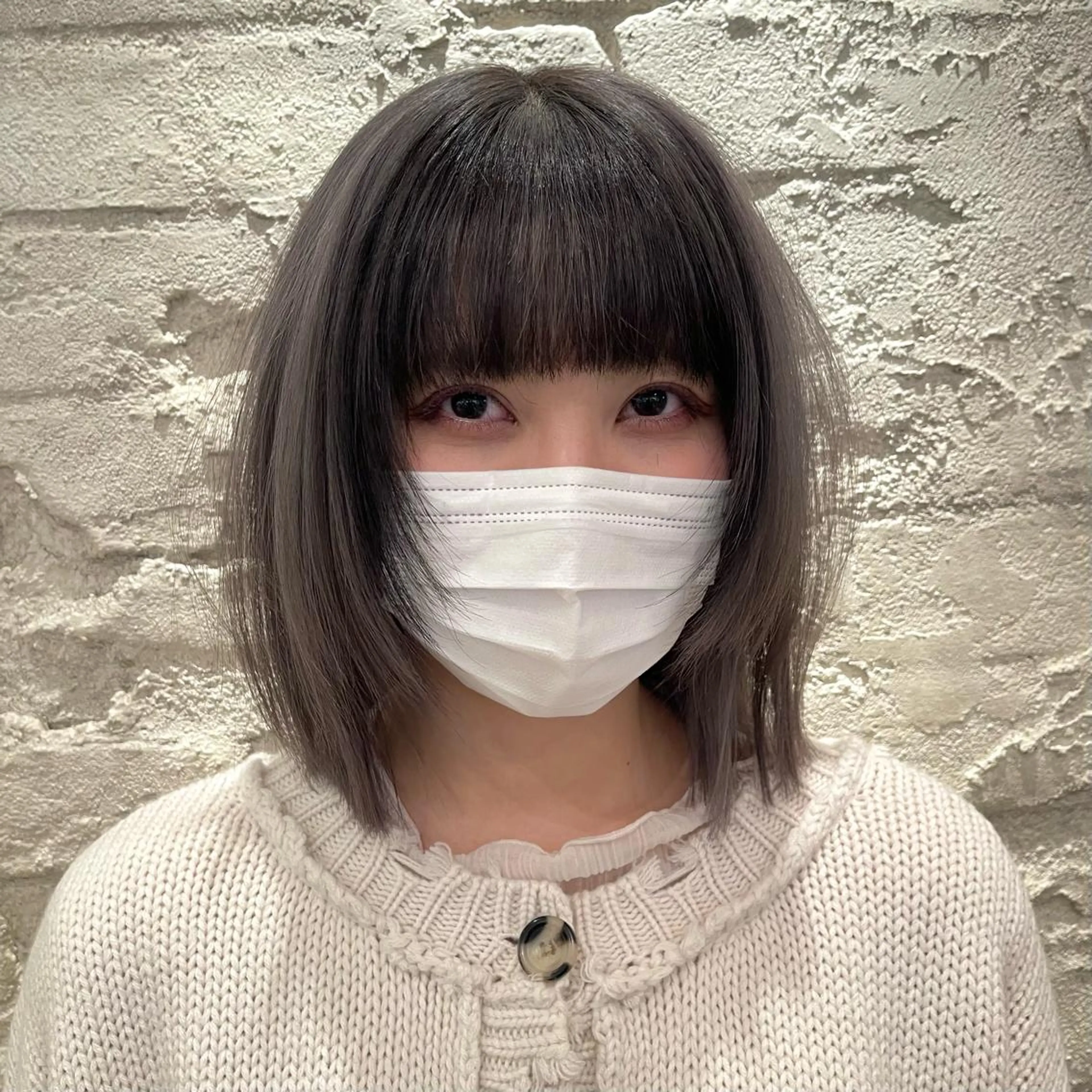 ミディアム カラー MINX所属・🌈モテるベージュ カラー💕成島 宙のヘアスタイル