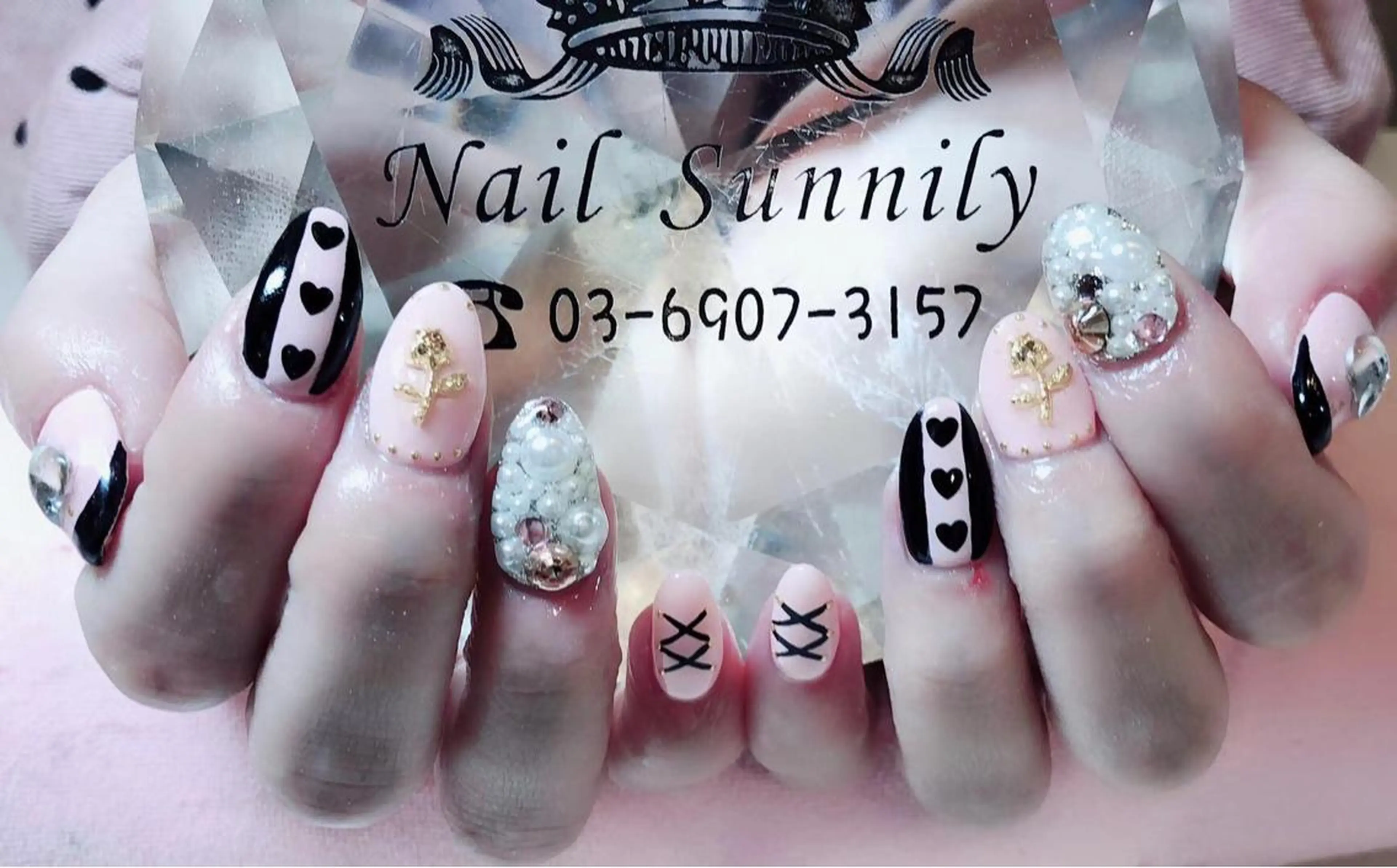 ネイル 長さだし専門店 M2　rikaのネイルデザイン