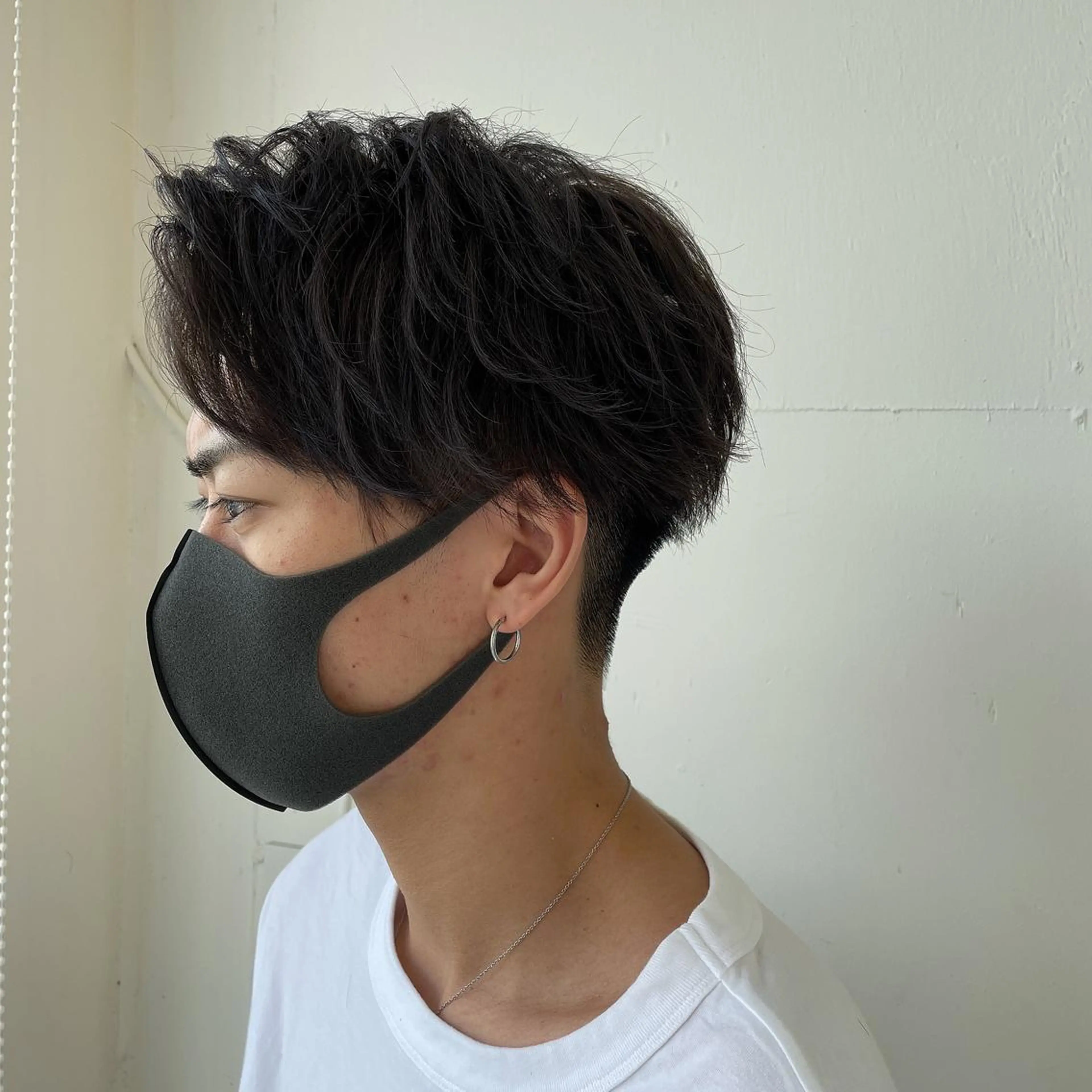 カラー メンズ 刈り上げ アッシュ カット ヘアカラー ヘアーメイクWiLL 西宮店所属・川上 紗也加のヘアスタイル