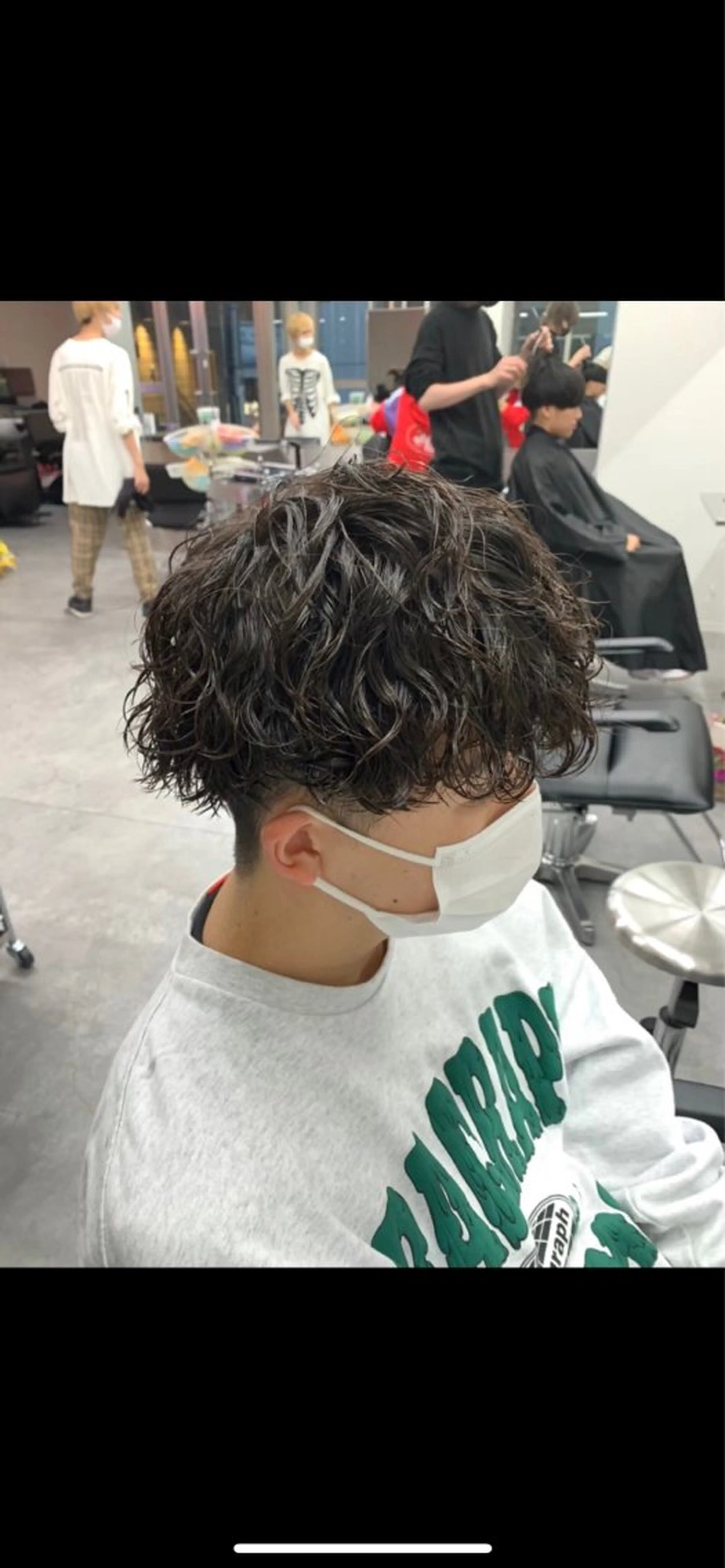 パーマ メンズ カット パーマ パーマ支持率No.1 ❤️🔥安成弾のヘアスタイル