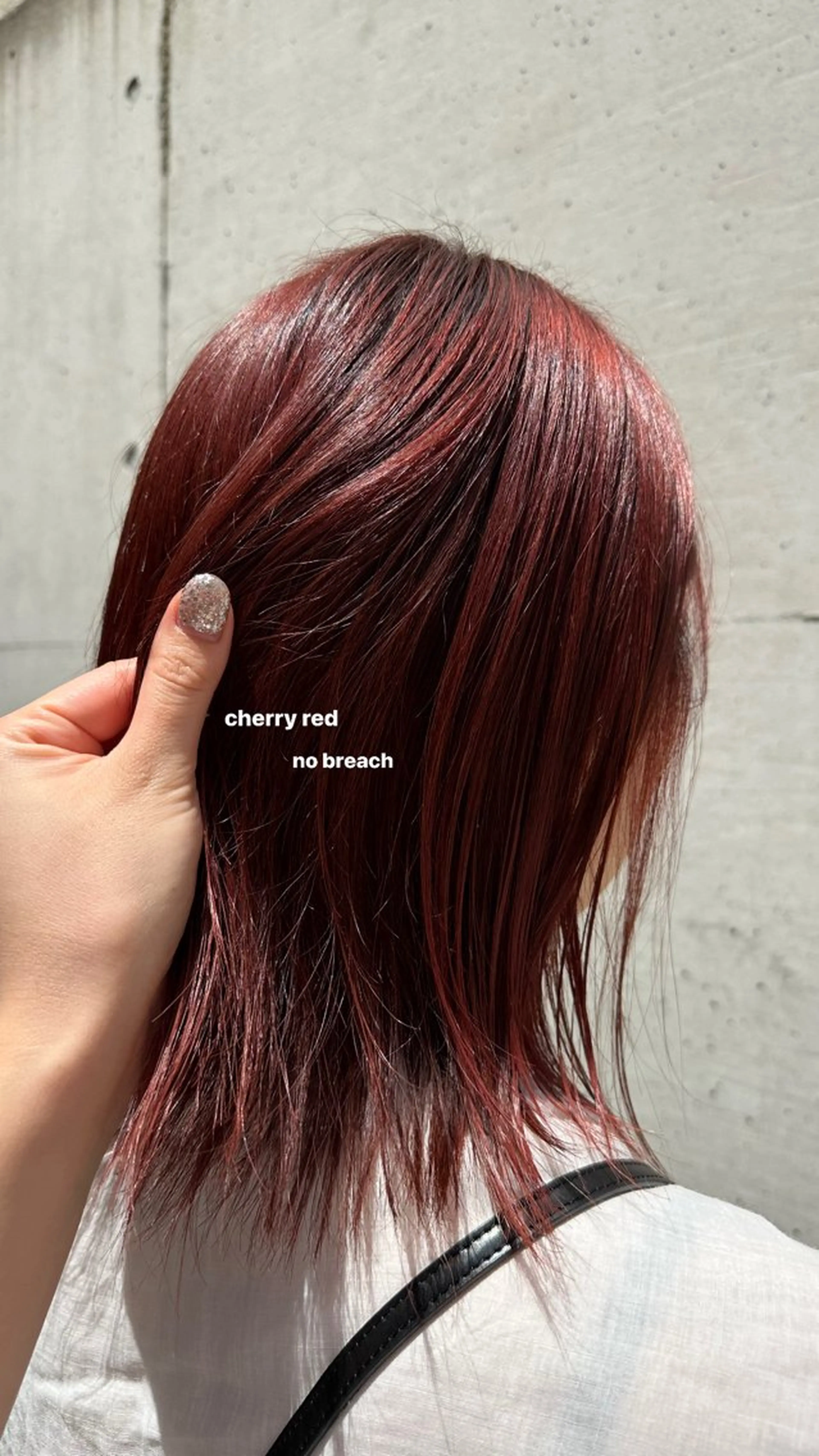 ミディアム カラー ヘアカラー トリートメント v-lab studio所属・韓国レイヤーカット/ 艶カラー/ noaのヘアスタイル