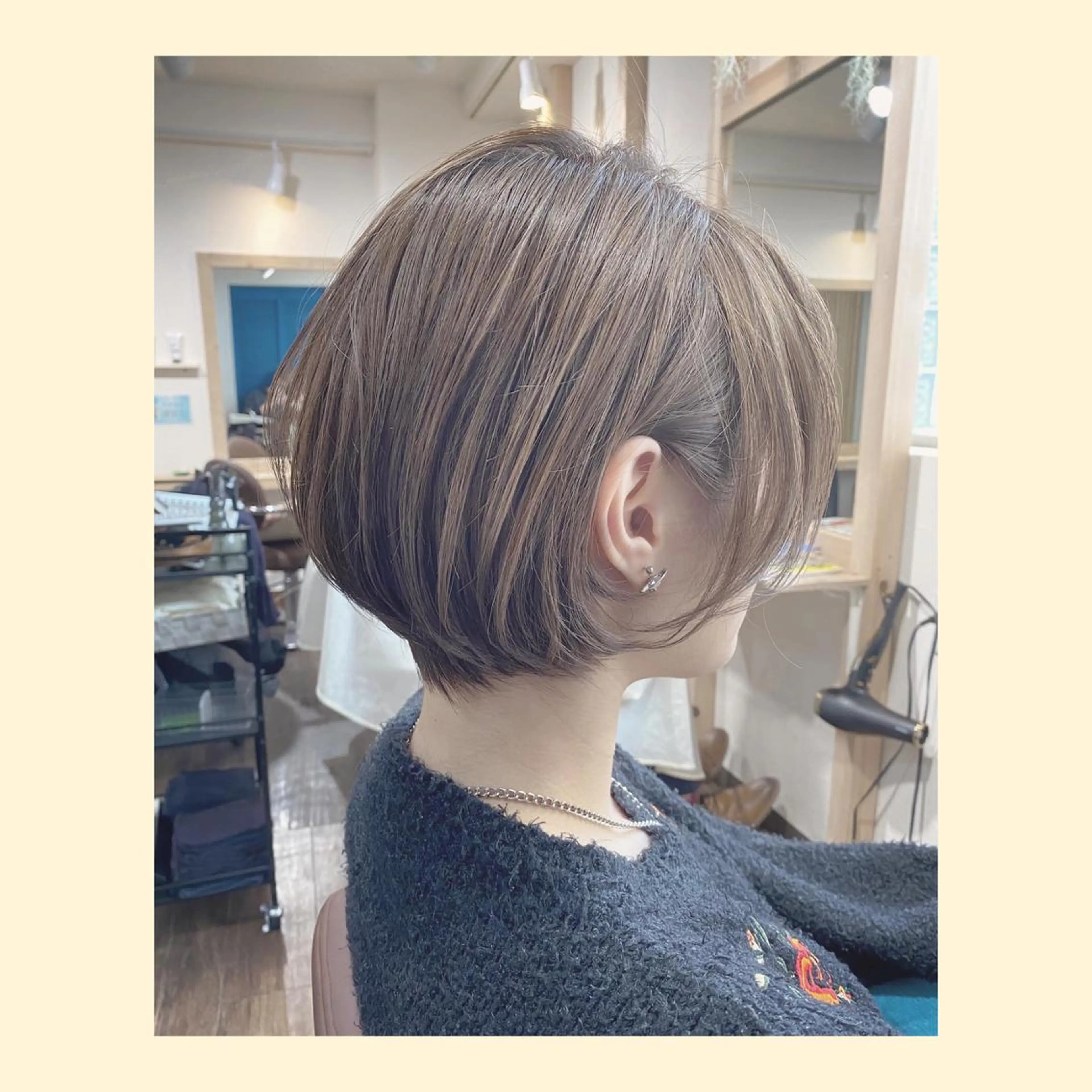 ショート カラー ヘアカラー トリートメント 🌈ショート/レイヤ ーカット/中村崇宏のヘアスタイル