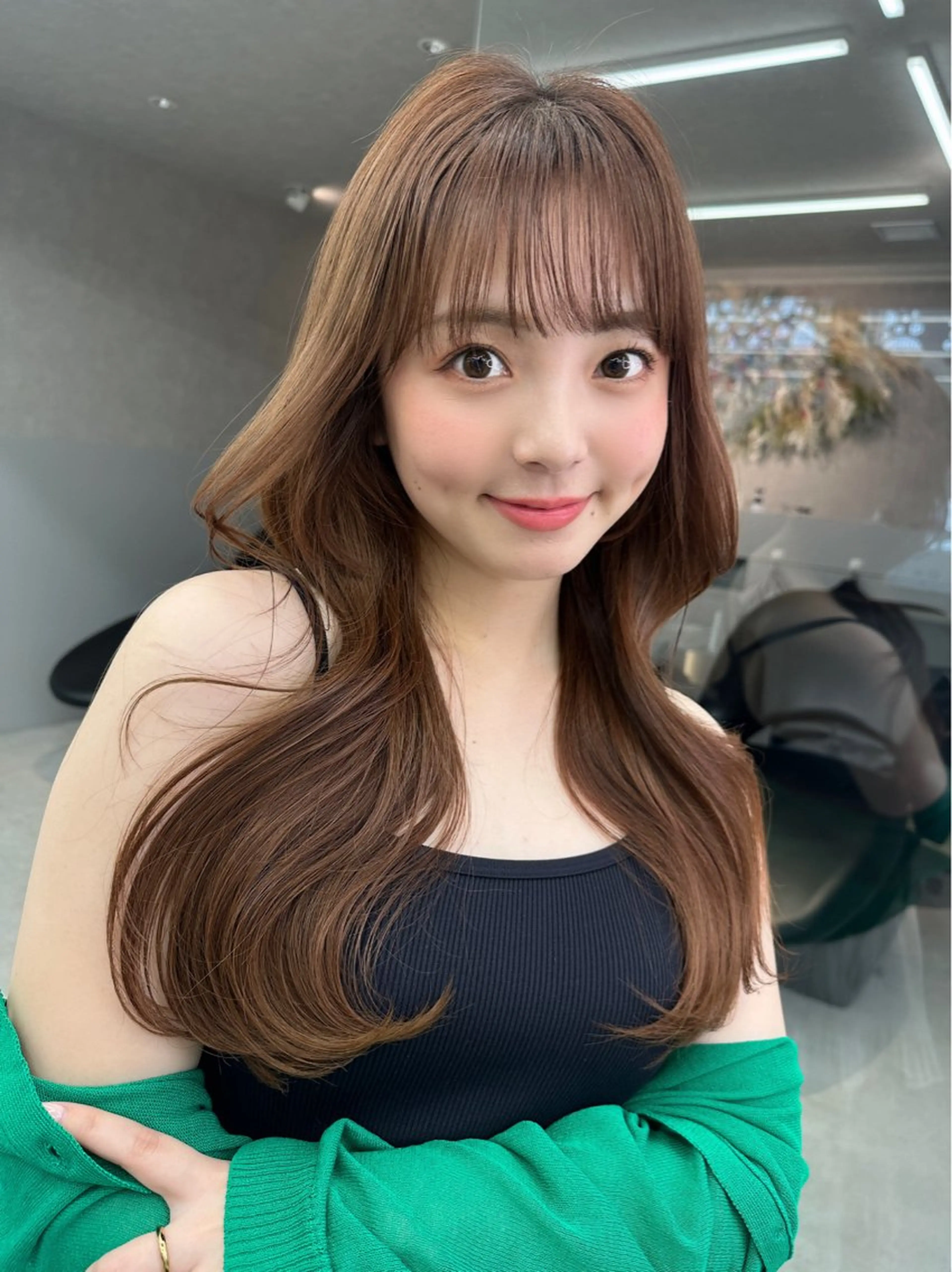 ロング Hiroki 韓国ヘア🇰🇷のヘアスタイル