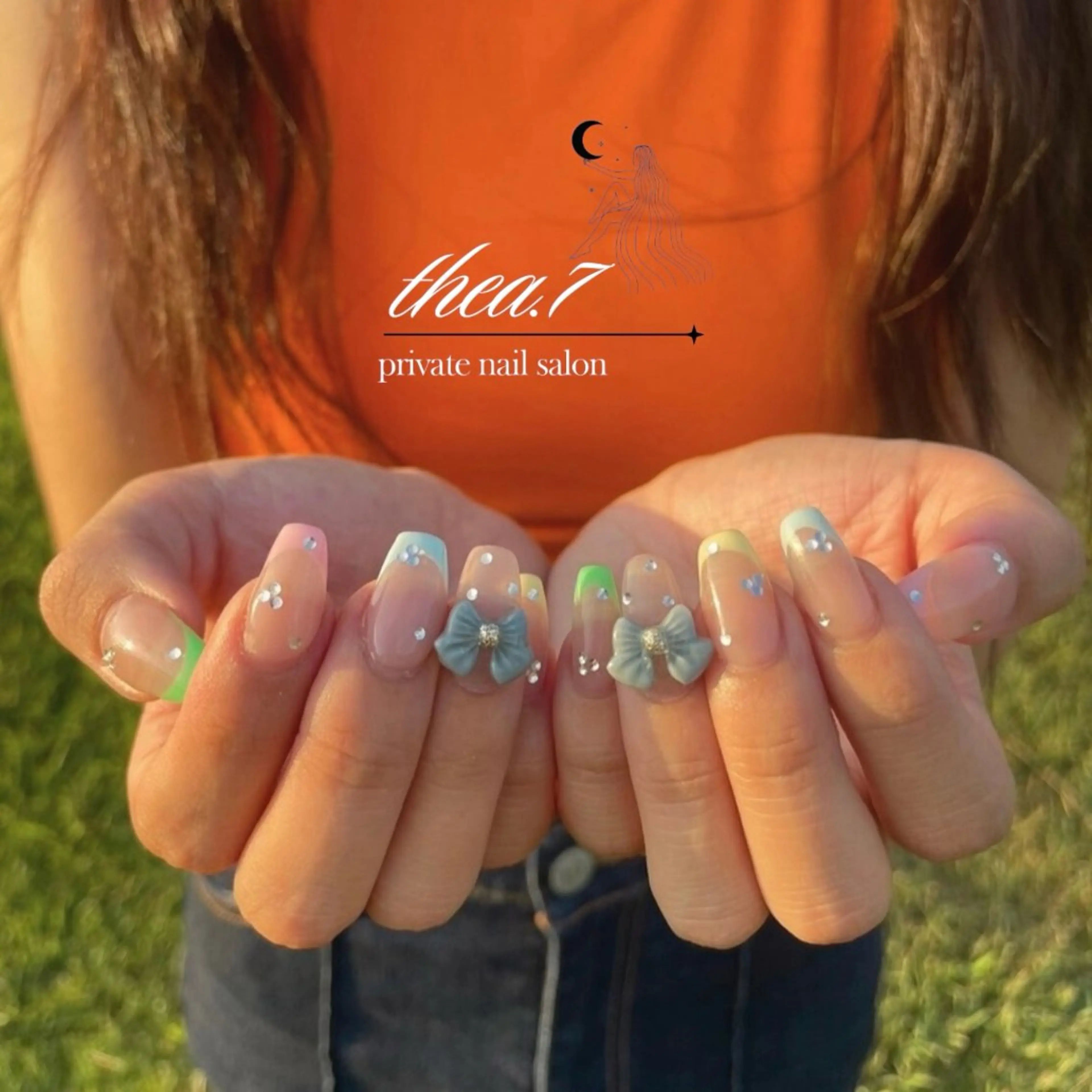 ネイル フレンチネイル ハンドネイル thea.7 【テアナ】のネイルデザイン