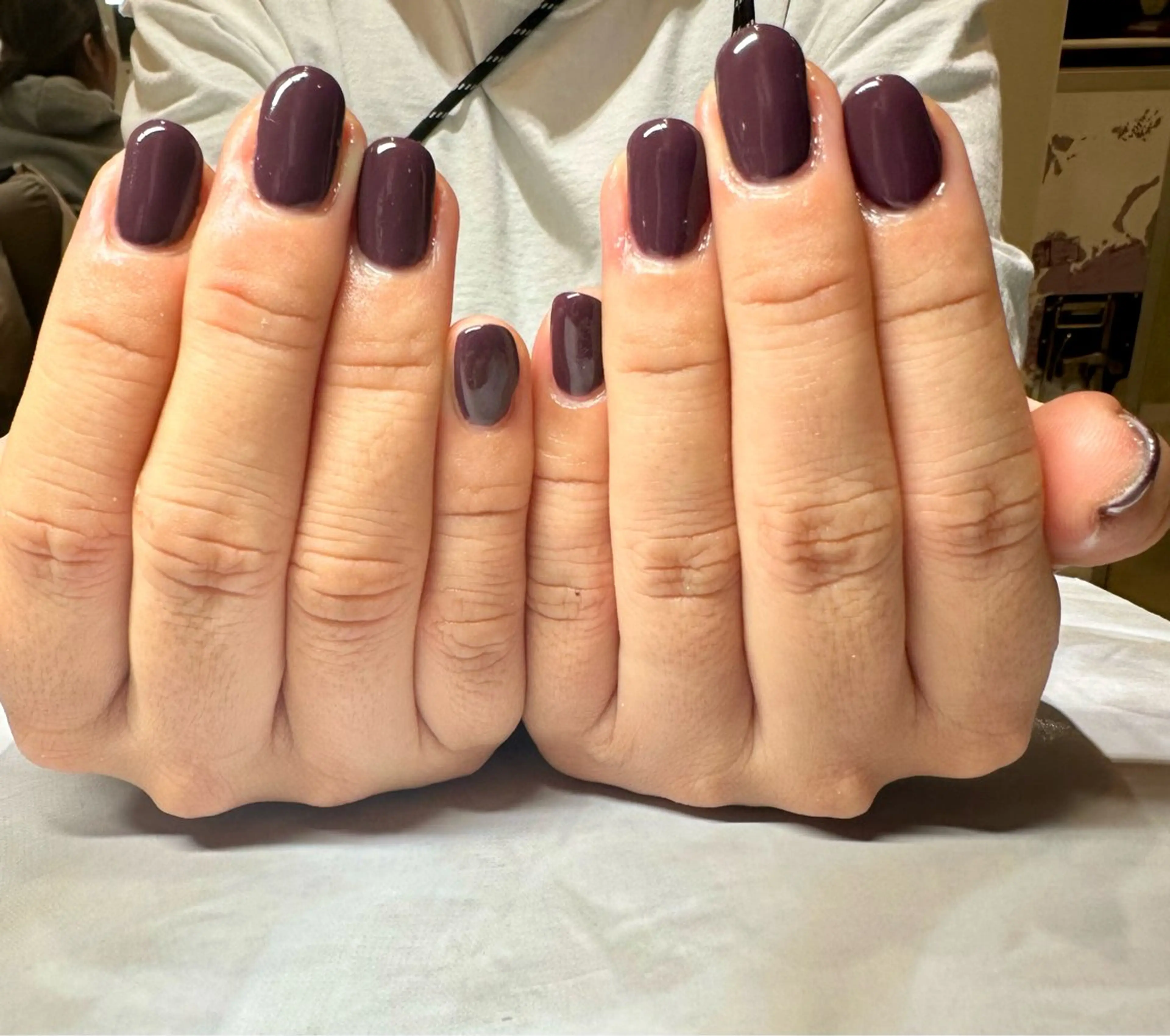 ネイル パープル Tanemoto所属・Ueda Rieのネイルデザイン