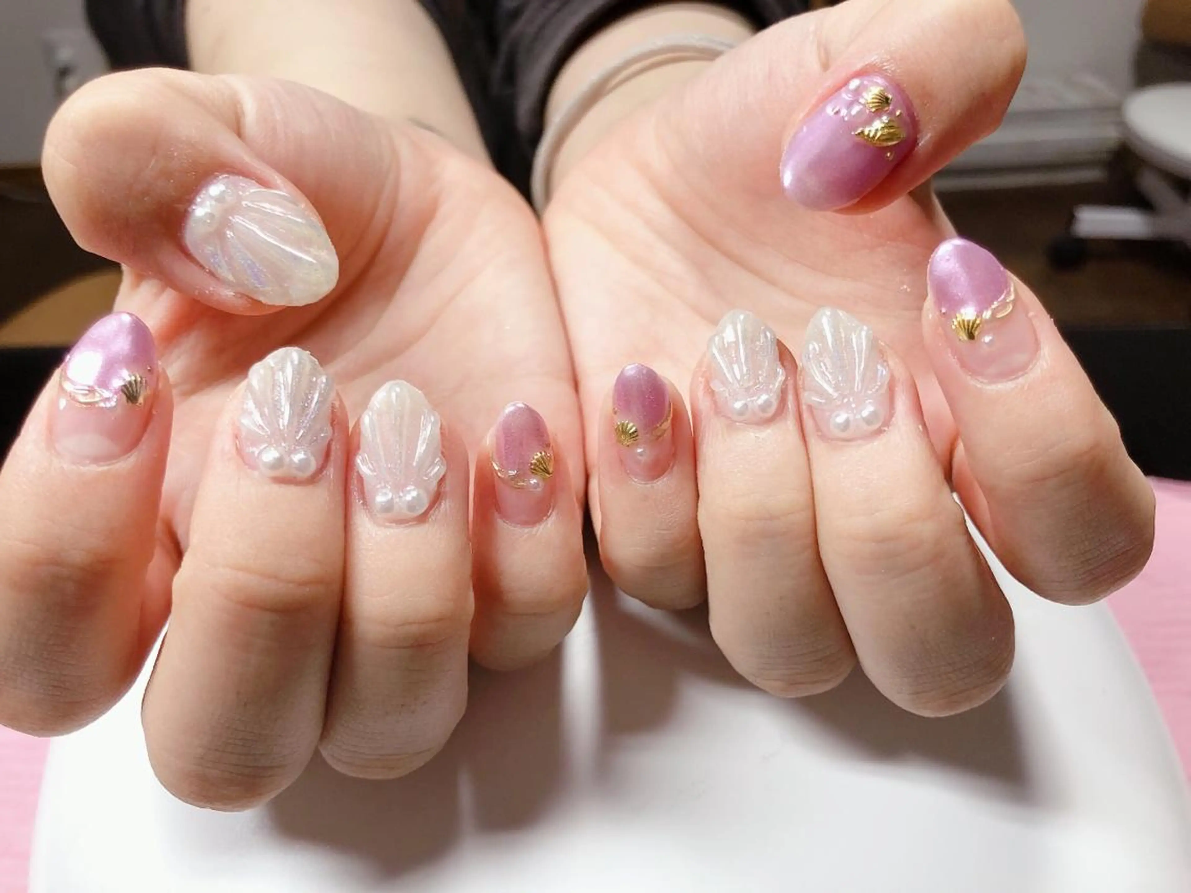 ネイル ハンドネイル エステ／ネイル/脱毛 R.Msalonのネイルデザイン