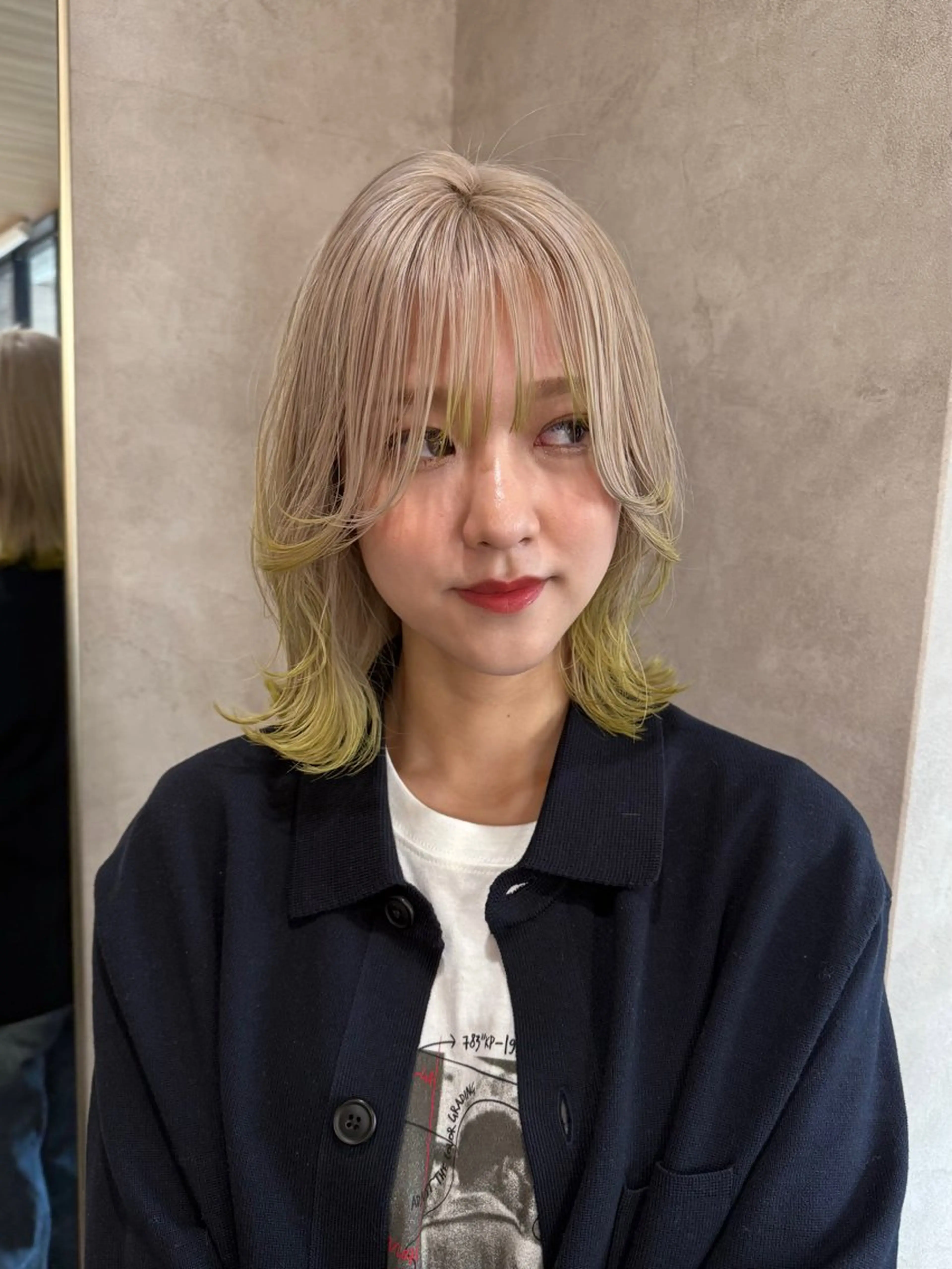 ミディアム ヘアカラー トリートメント RIENS / ayu ♡のヘアスタイル