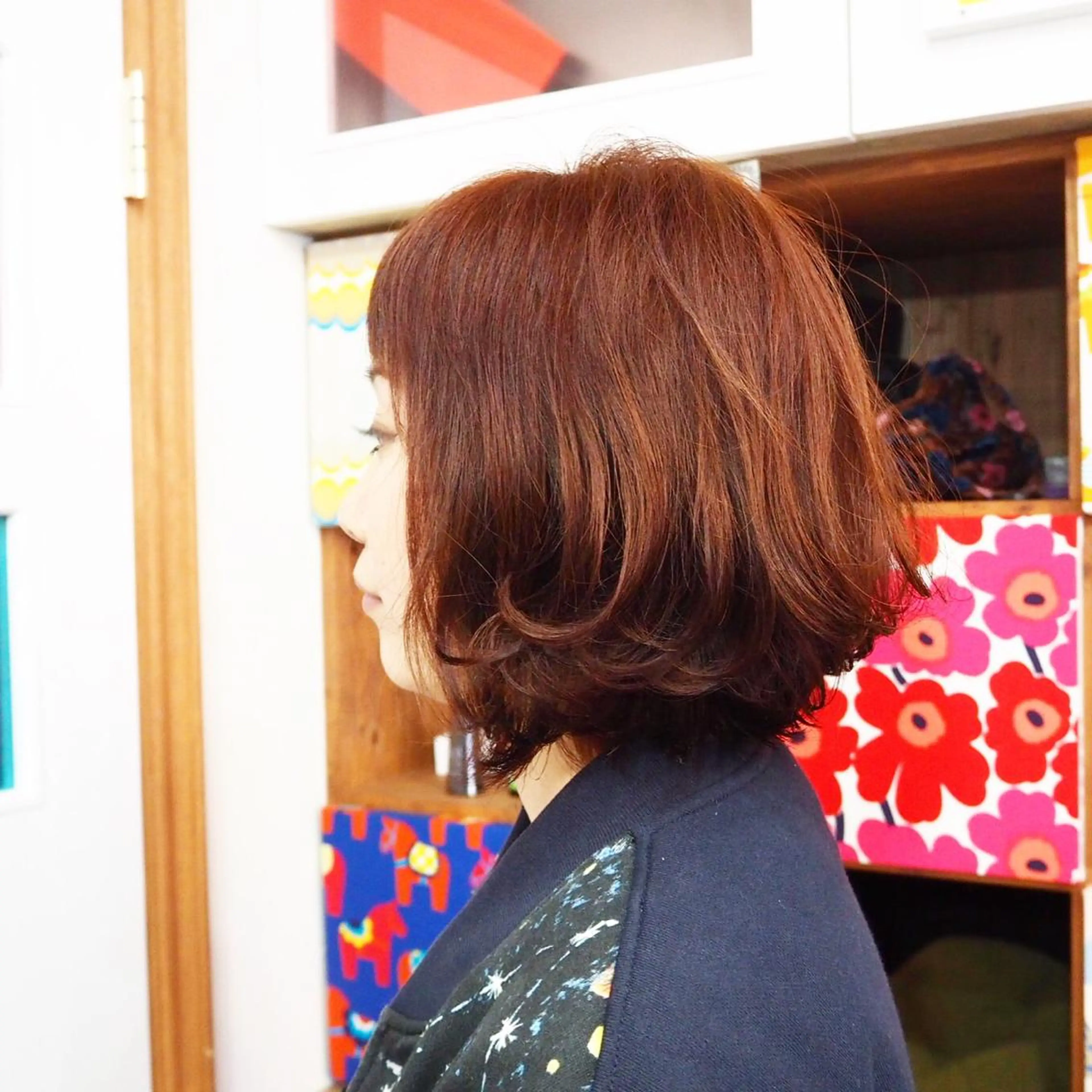 ミディアム ボブ ポルタカリーナサロン yukariのヘアスタイル