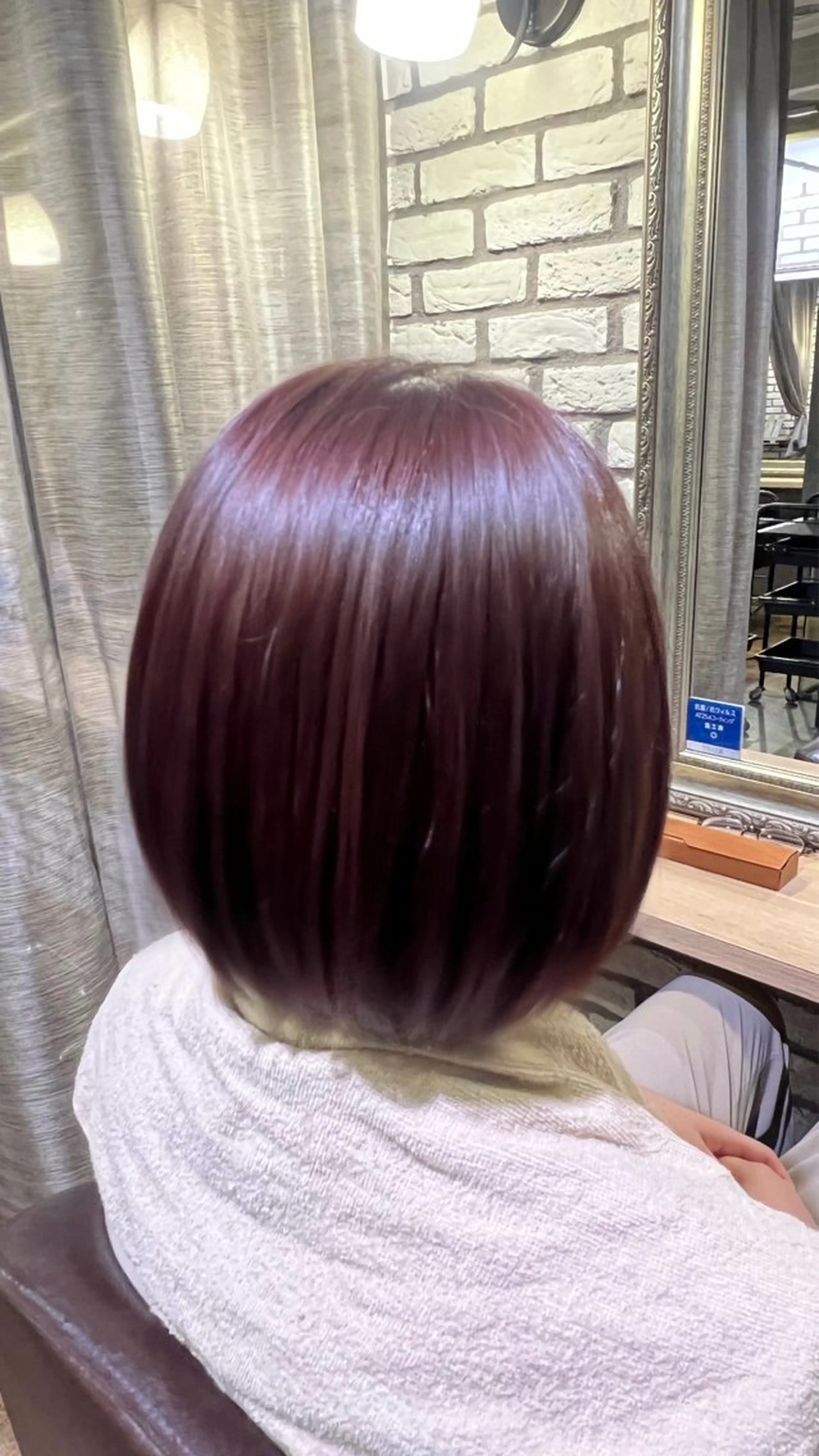 カラー ヘアカラー 松井 咲樹のヘアスタイル