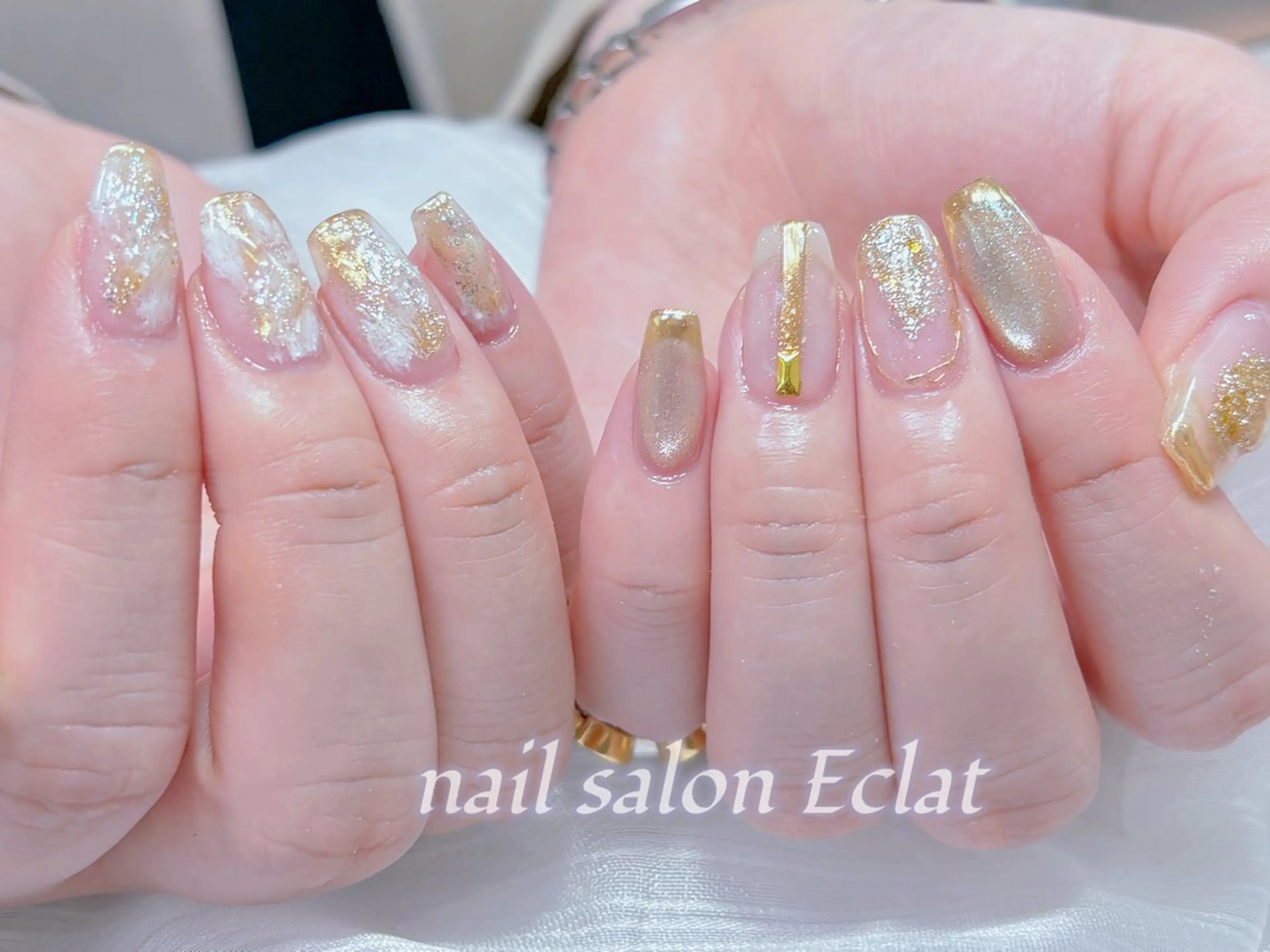 ネイル ハンドネイル ハンドケア ネイルサロンエクラ 🫧Shizukaのネイルデザイン