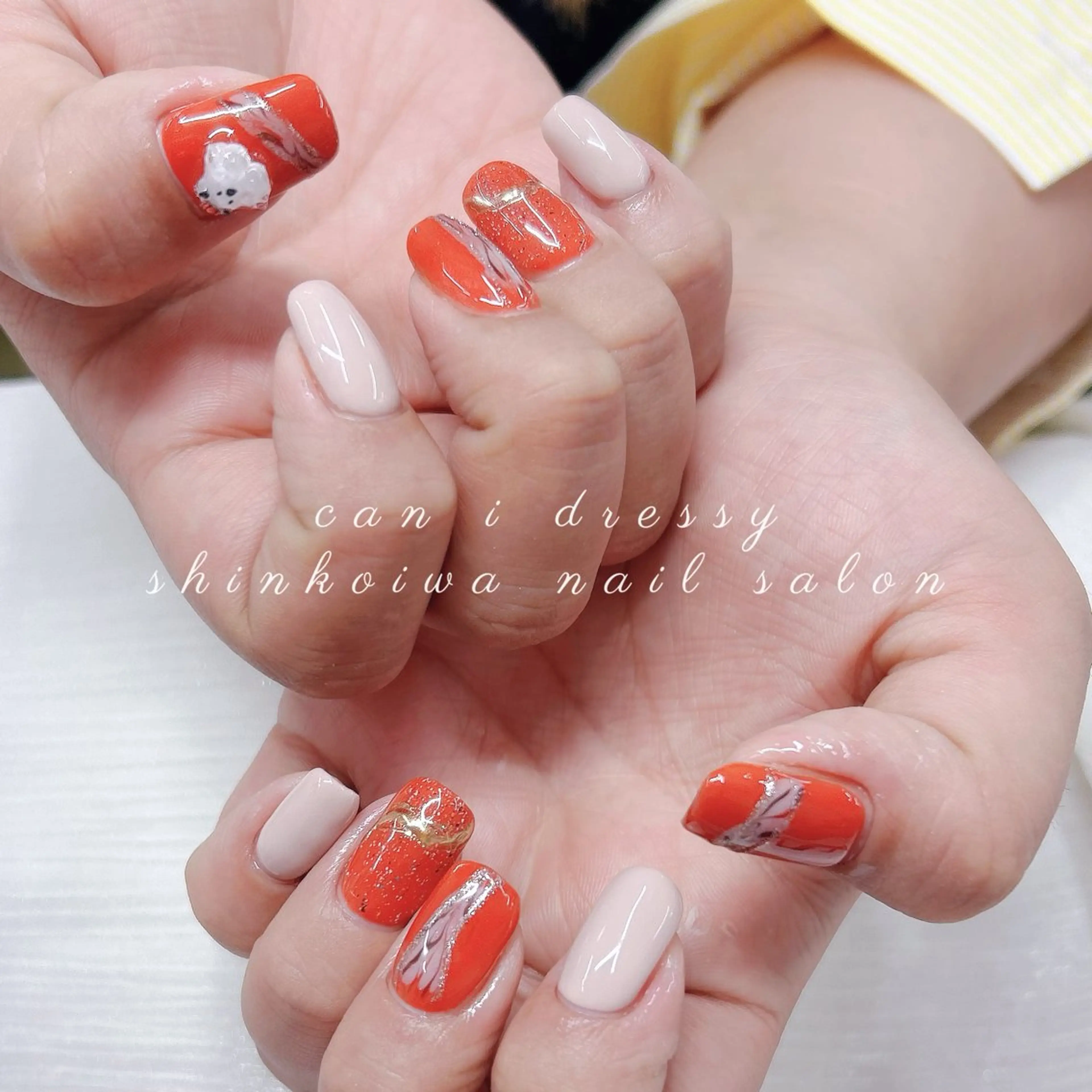 ネイル ハロウィン ハンドネイル キャンアイドレッシー 新小岩のネイルデザイン