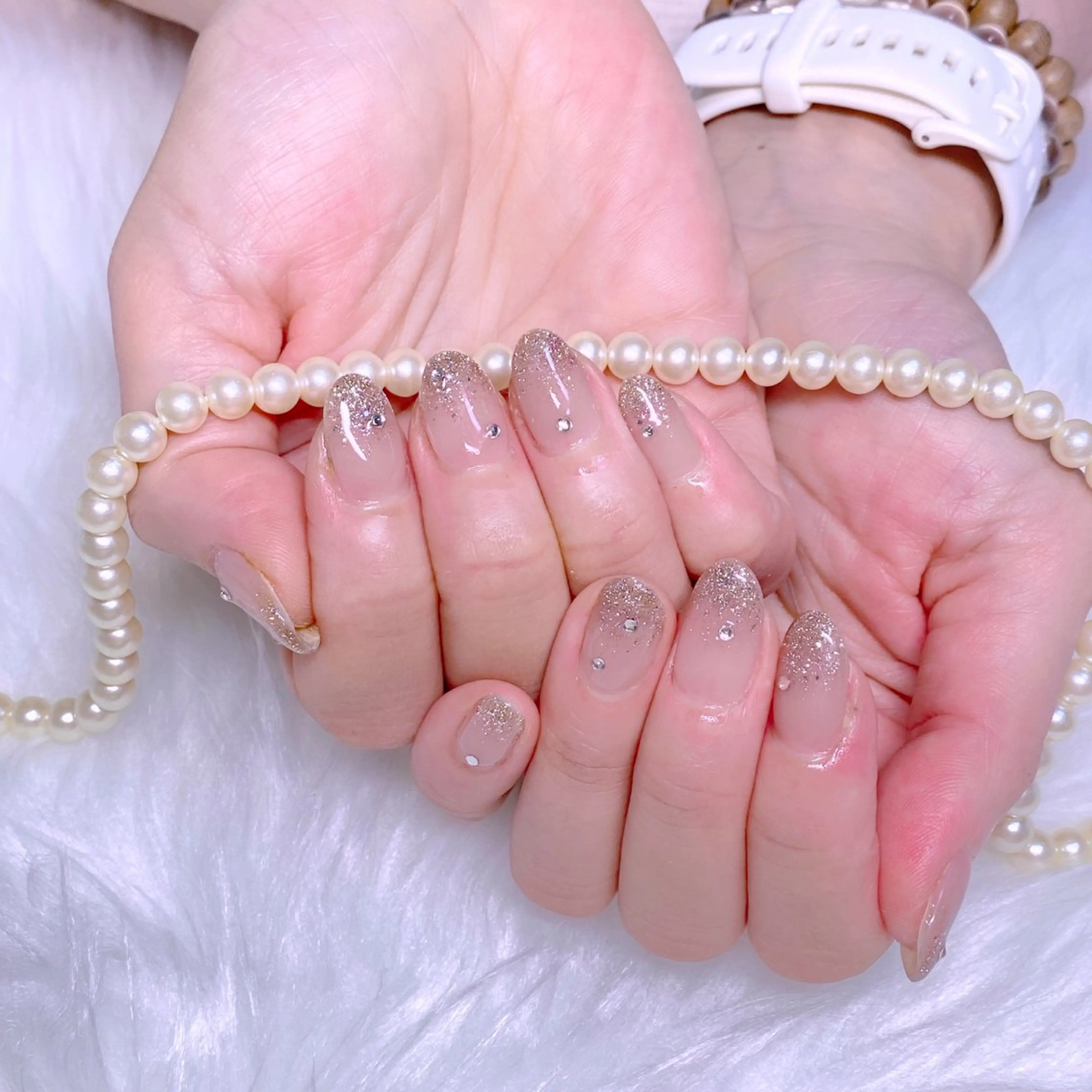 ネイル フラッシュネイル グラデーション Nail Yunaのネイルデザイン