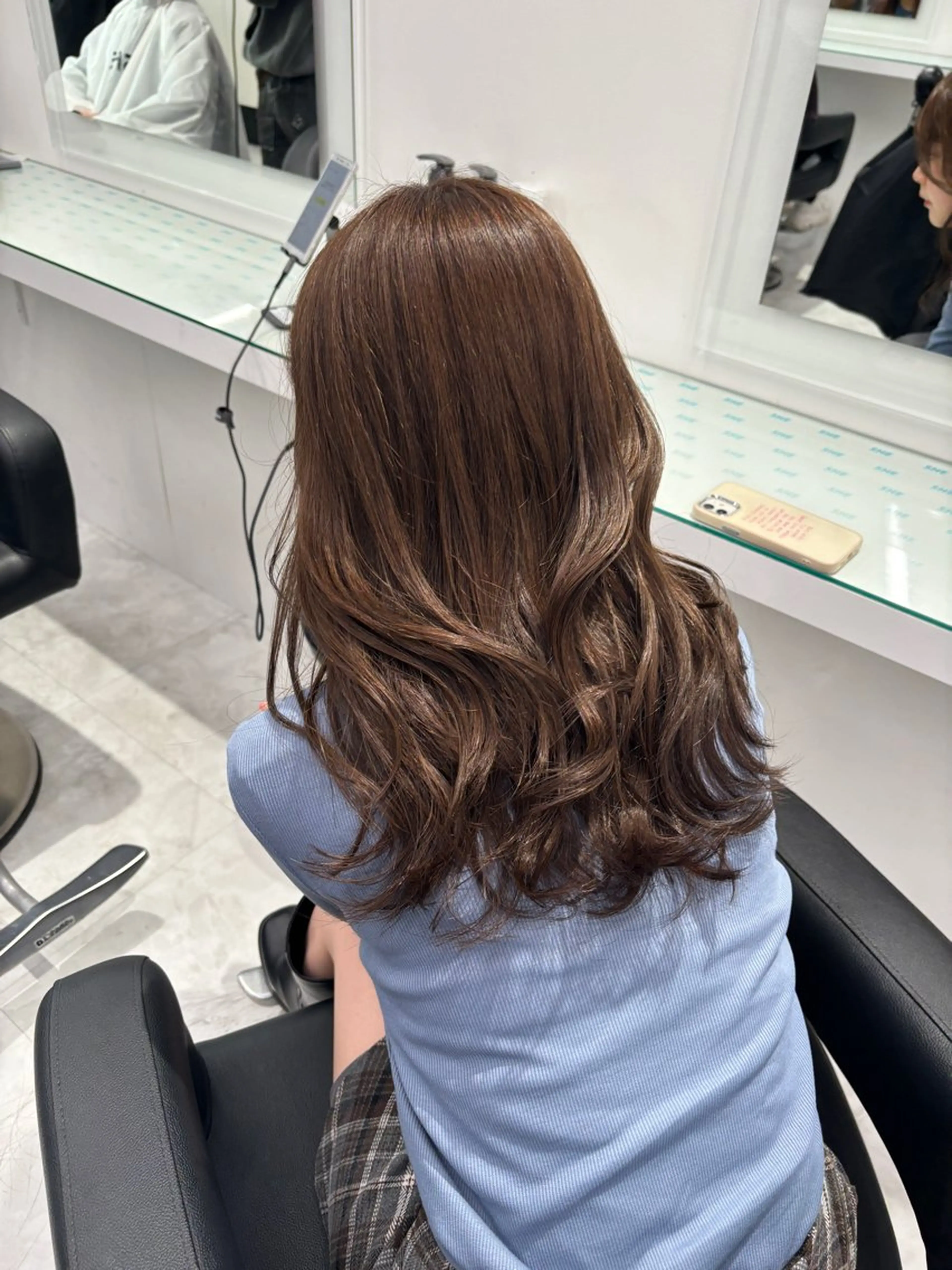 ロング カラー 💖ミルクティー💖 あかり💖のヘアスタイル