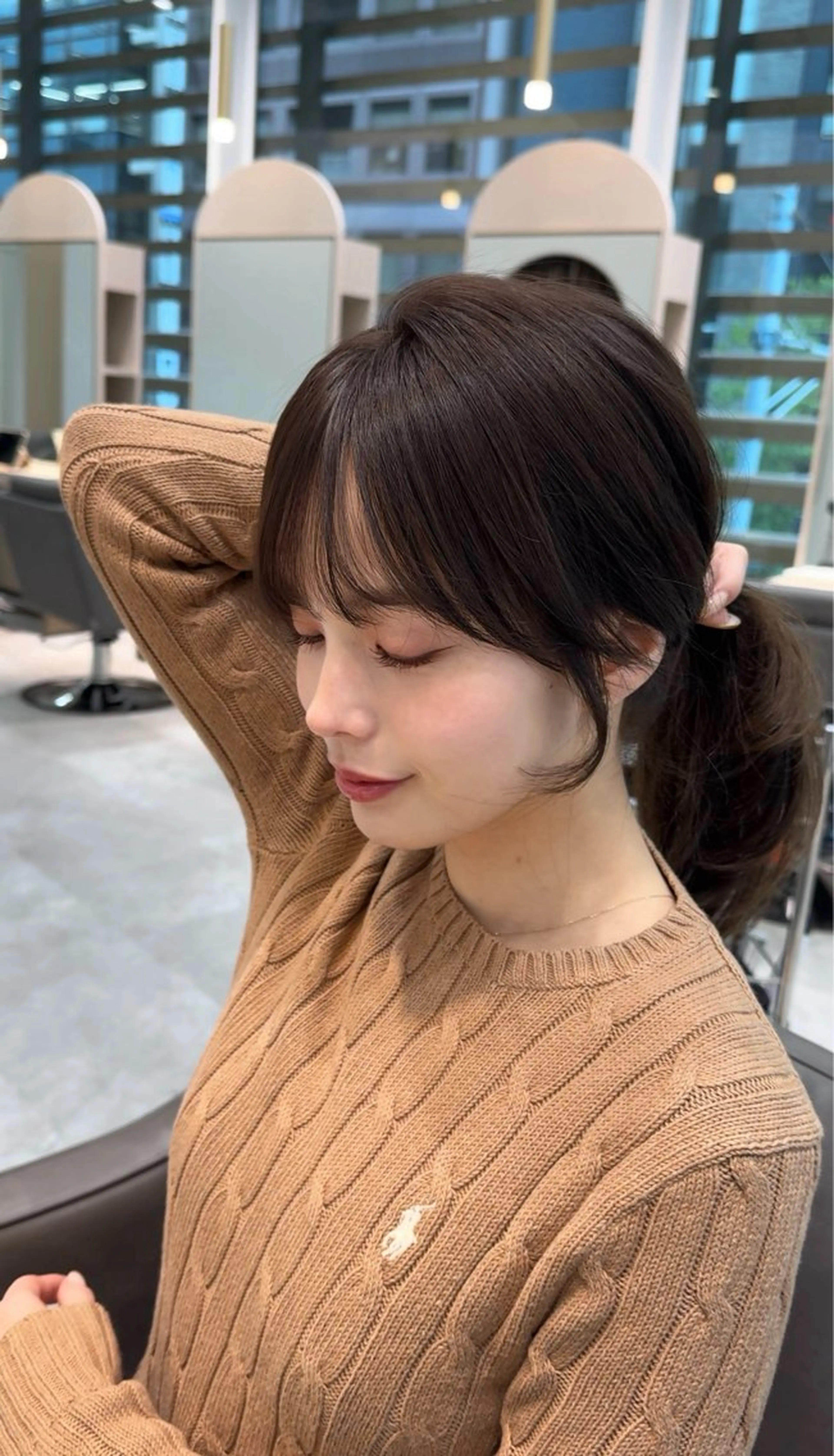 ロング カラー COALL nex the salon所属・Riria✨ 透明感カラーのヘアスタイル