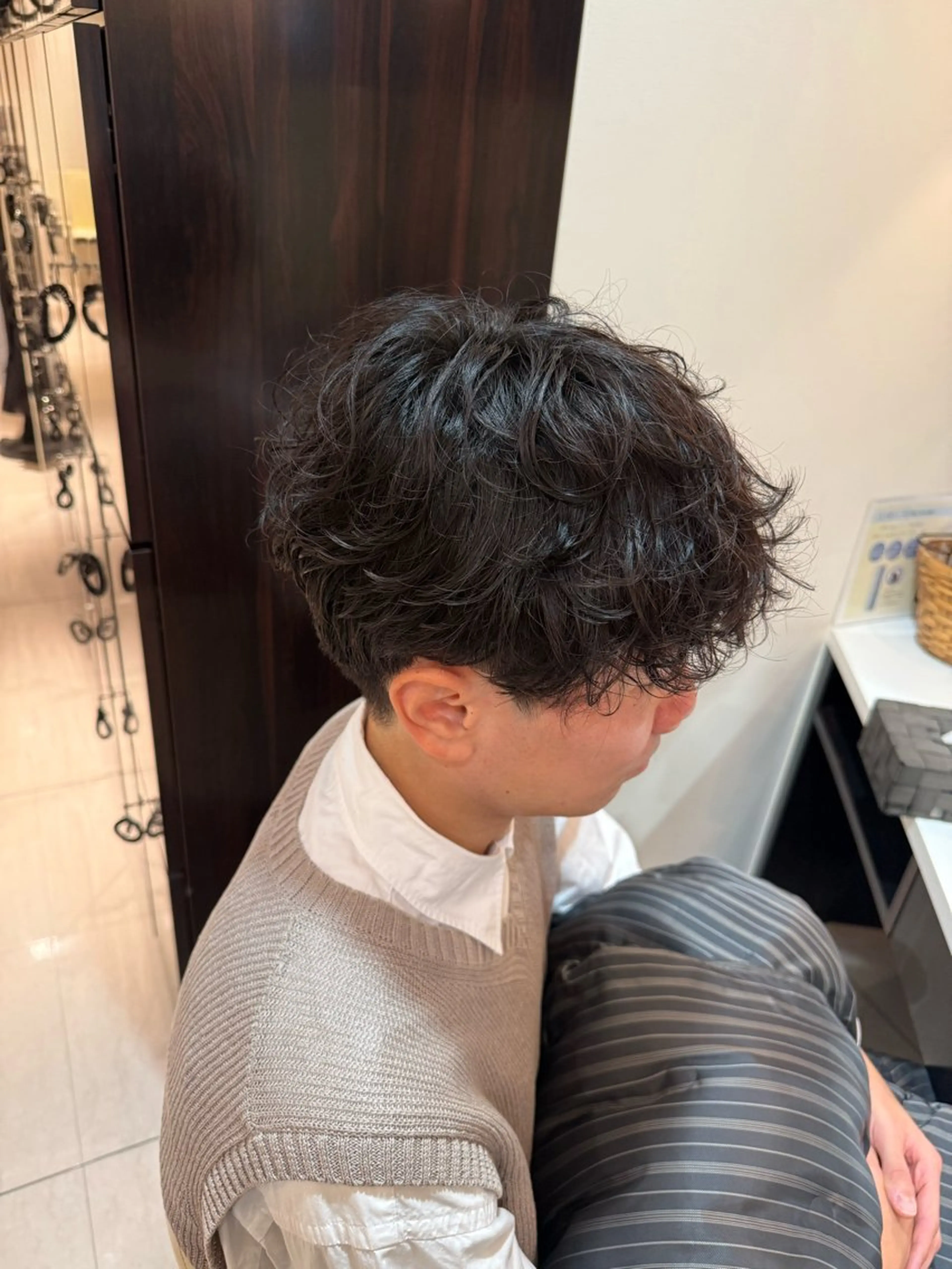 【メンズパーマ】カット+パーマの写真