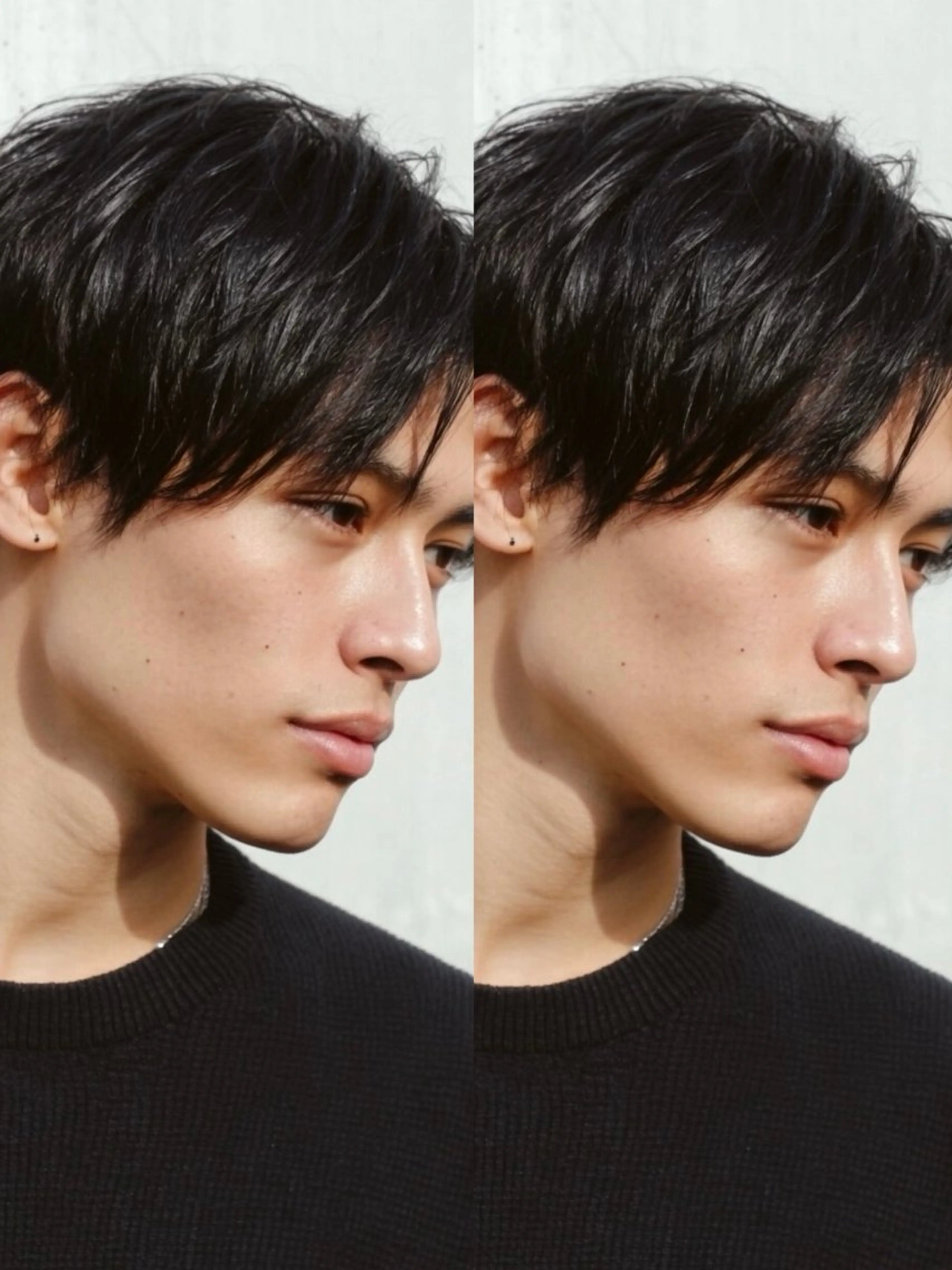 ミディアム パーマ メンズ ミディアムパーマ メンズパーマ ストレートパーマ カラーソムリエ/ メンズ特化/ 宮澤蓮のヘアスタイル