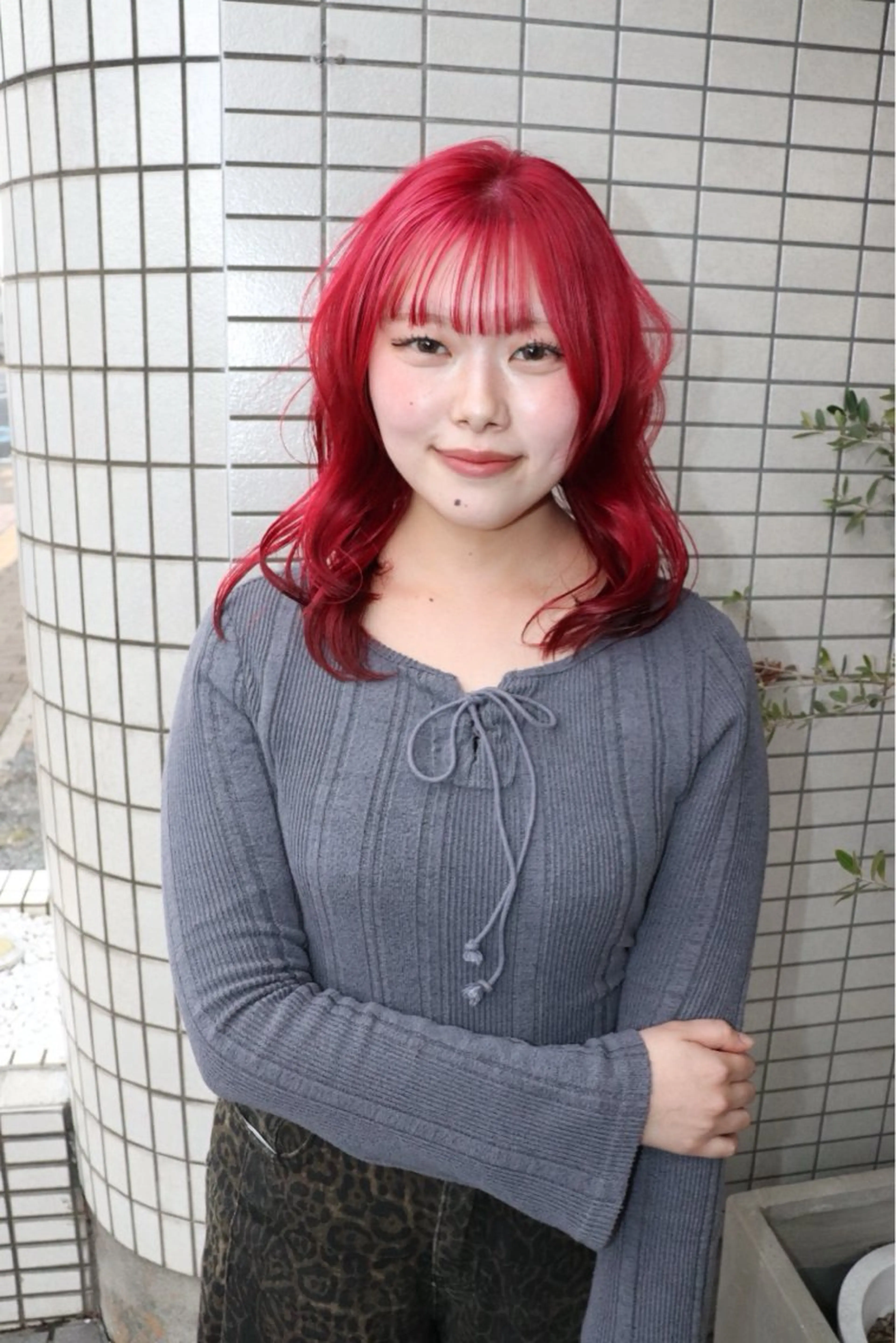 ミディアム ヘアカラー カラーモデル募集📈 NAMIEのヘアスタイル