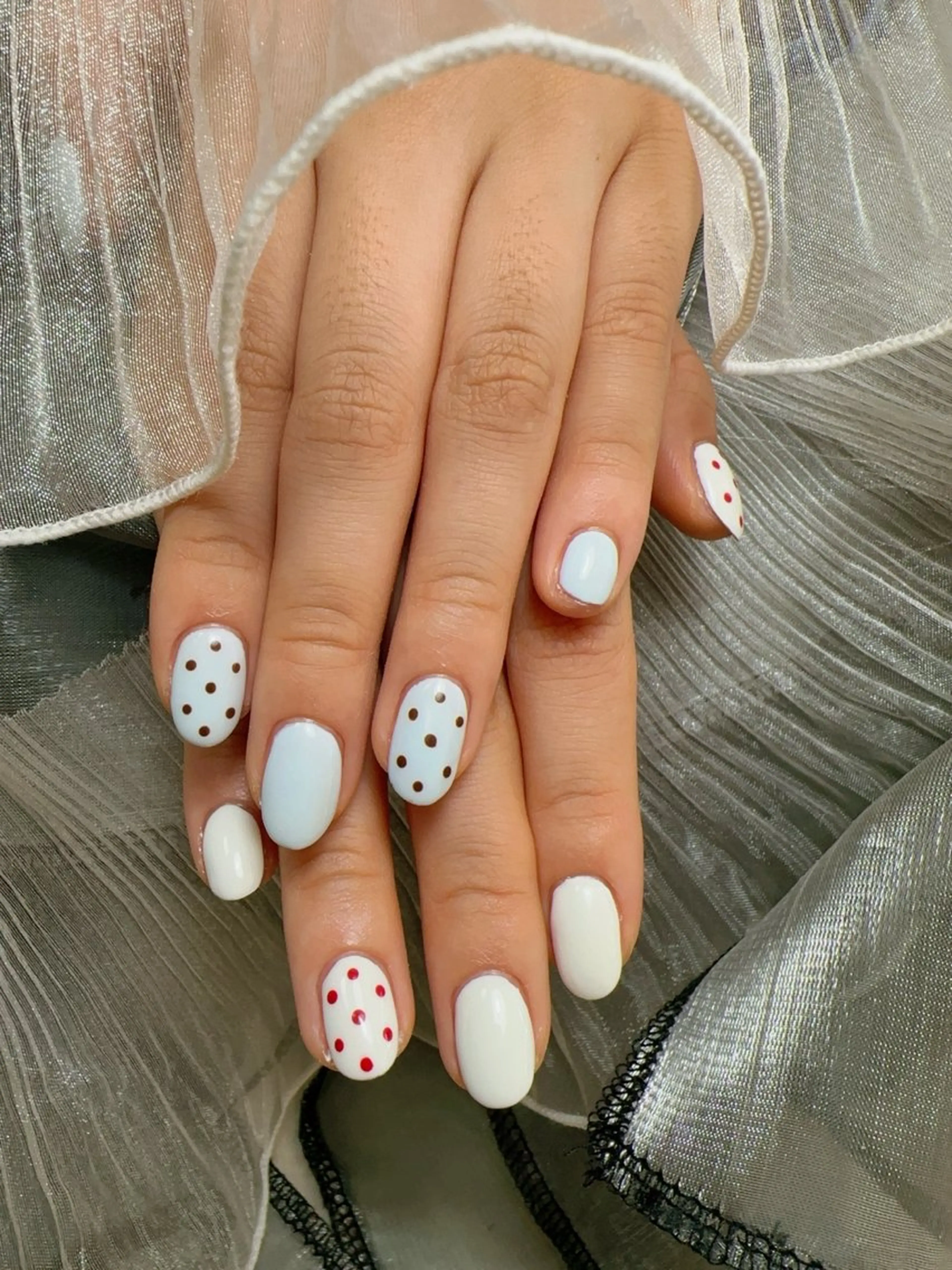 ドットネイルの写真