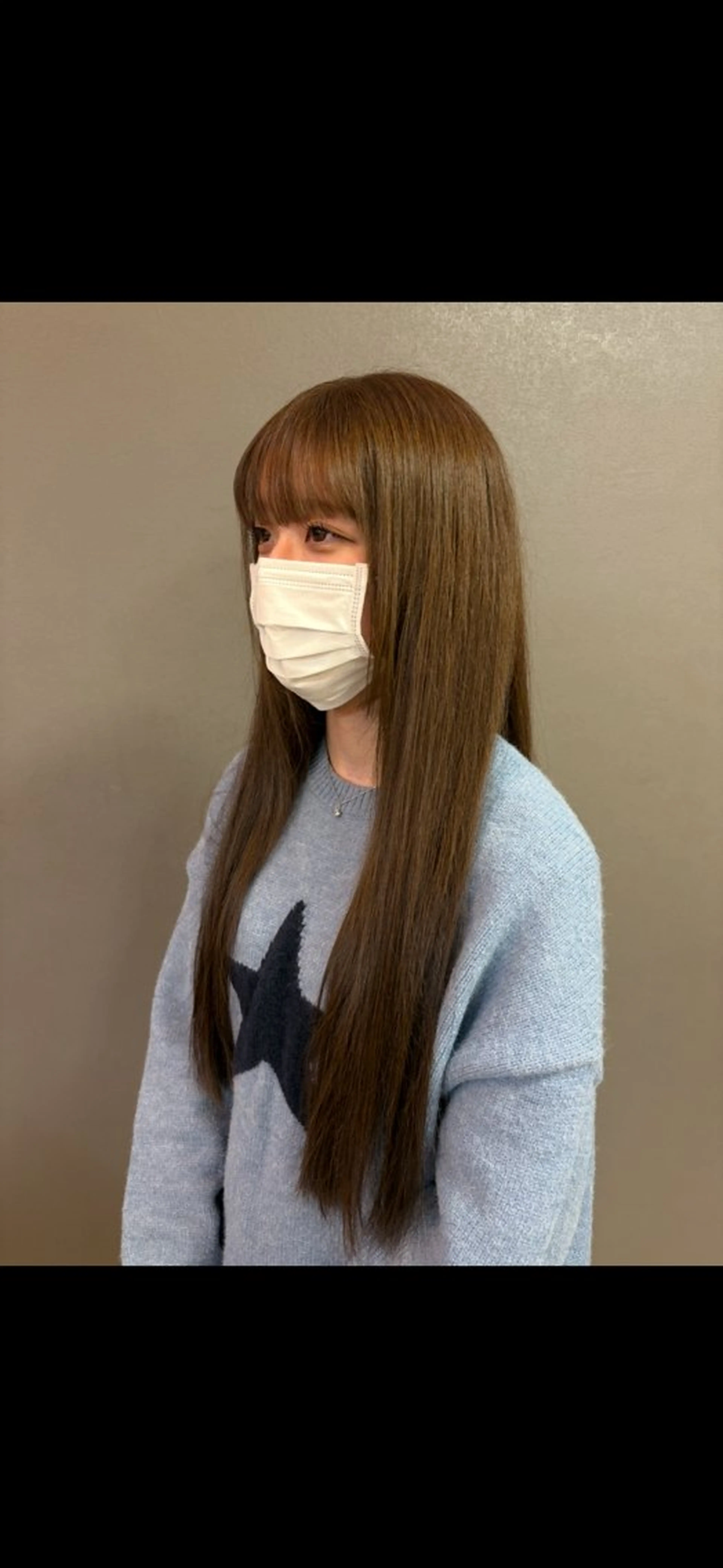 ロング カラー 透明感カラー ヘアカラー トリートメント CUEON./栁沼 光希のヘアスタイル