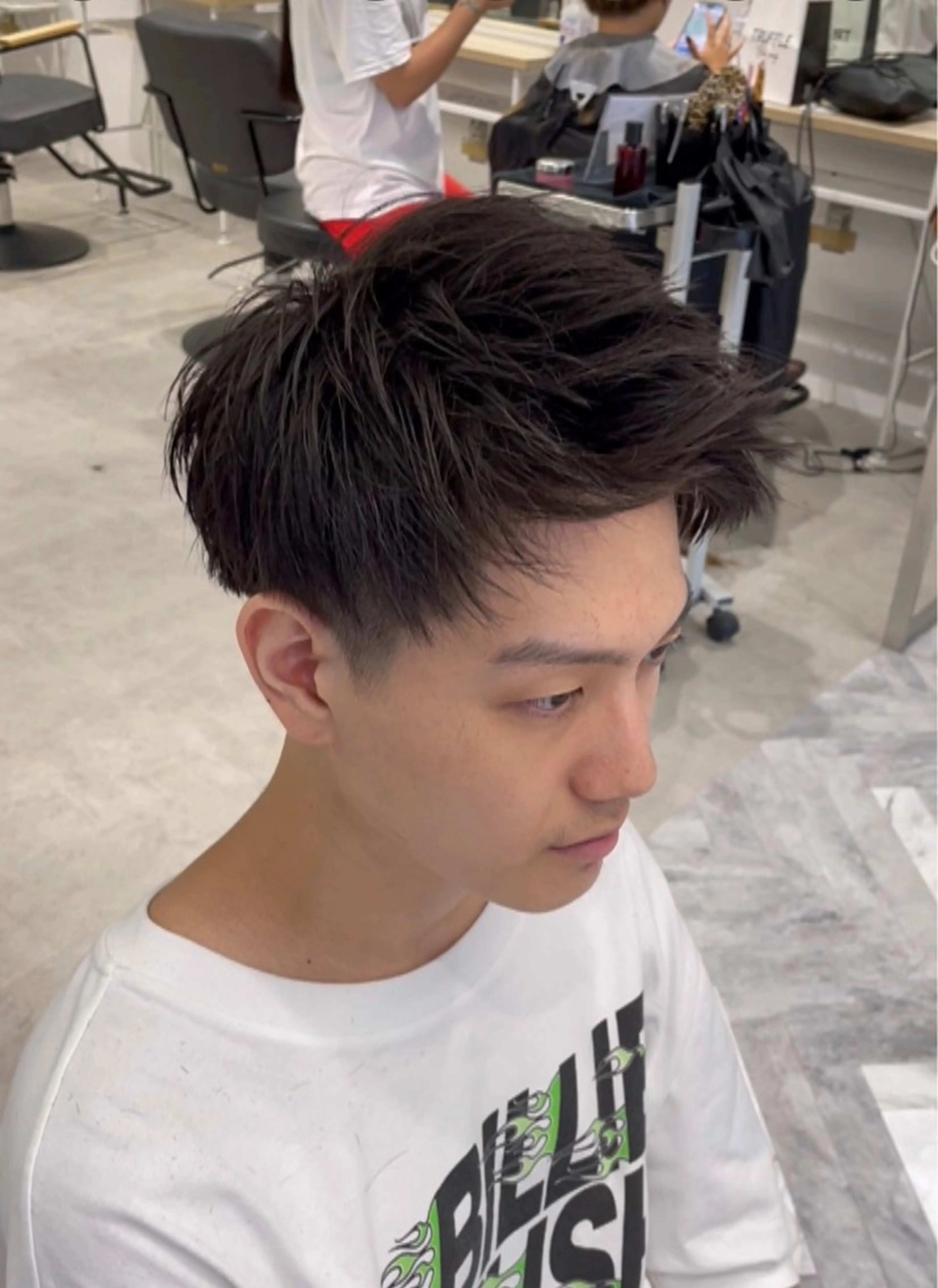 ショート メンズ カット 【圧倒的センス】 まる/メンズカラーのヘアスタイル