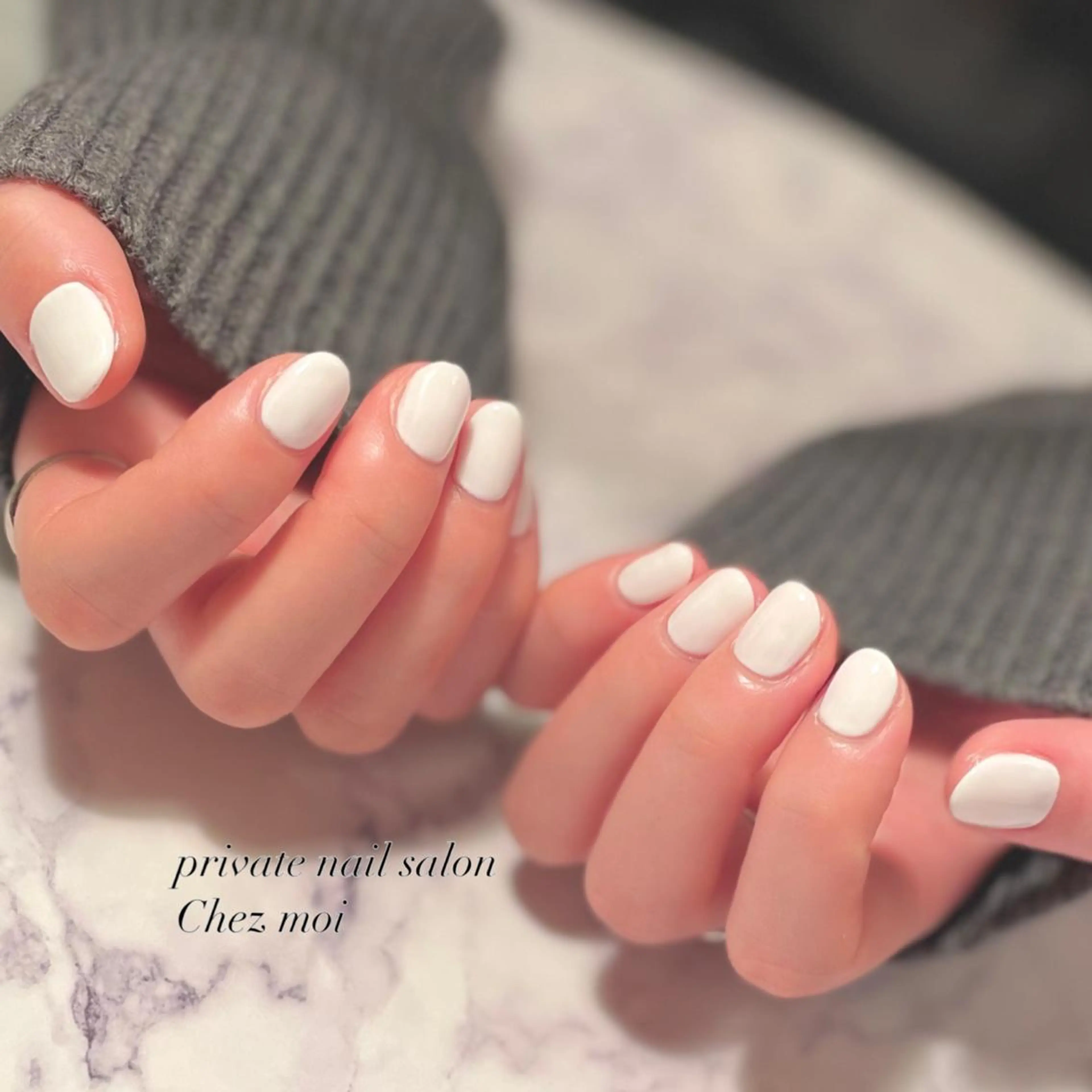 ネイル ワンカラーネイル KOMINE TOMOKOのネイルデザイン