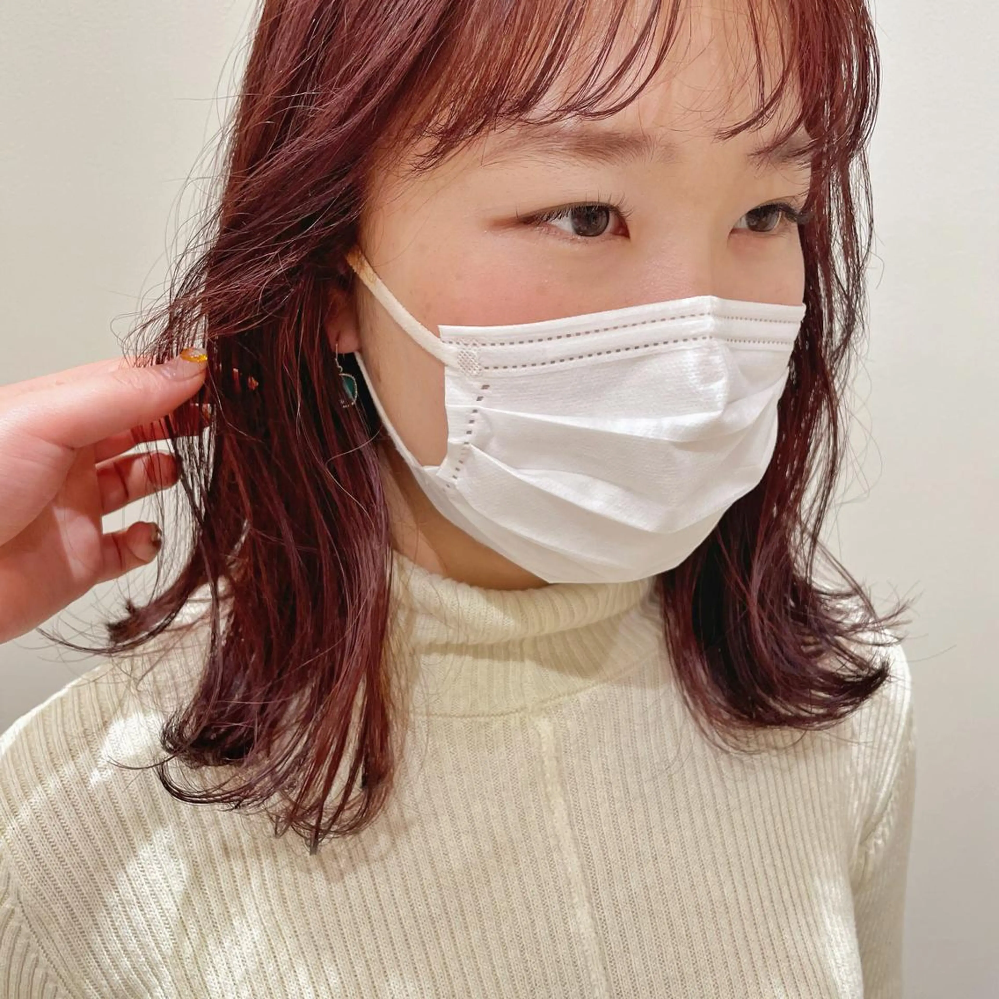 ミディアム カラー ブラウンカラー ピンクカラー Ammy 池袋所属・韓国ヘア&耳ツボ💎 池袋/himeriのその他イメージ