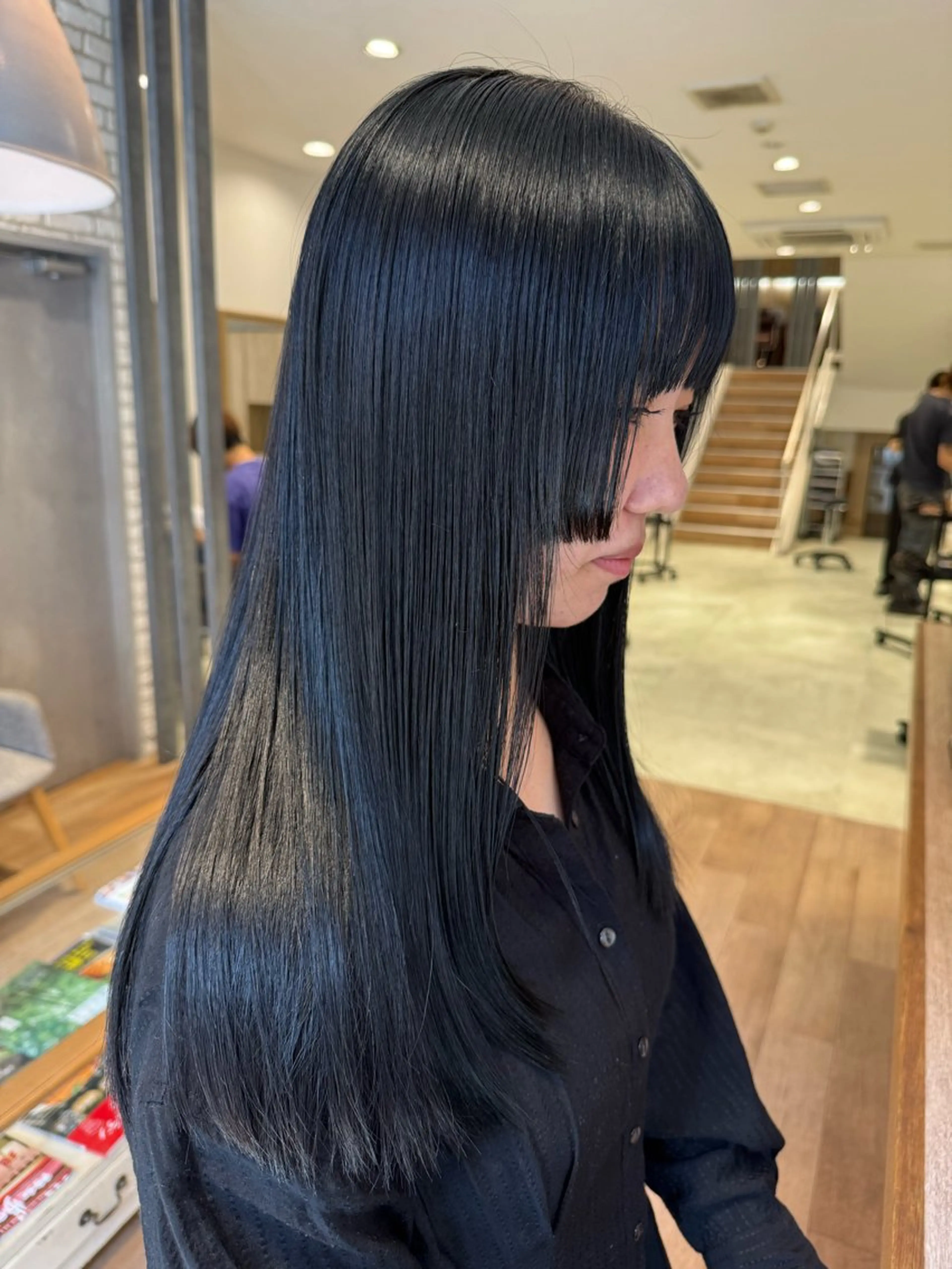 セミロング カット ヘアカラー トリートメント 🩰 柔らかいカラー tomomi🌛のヘアスタイル