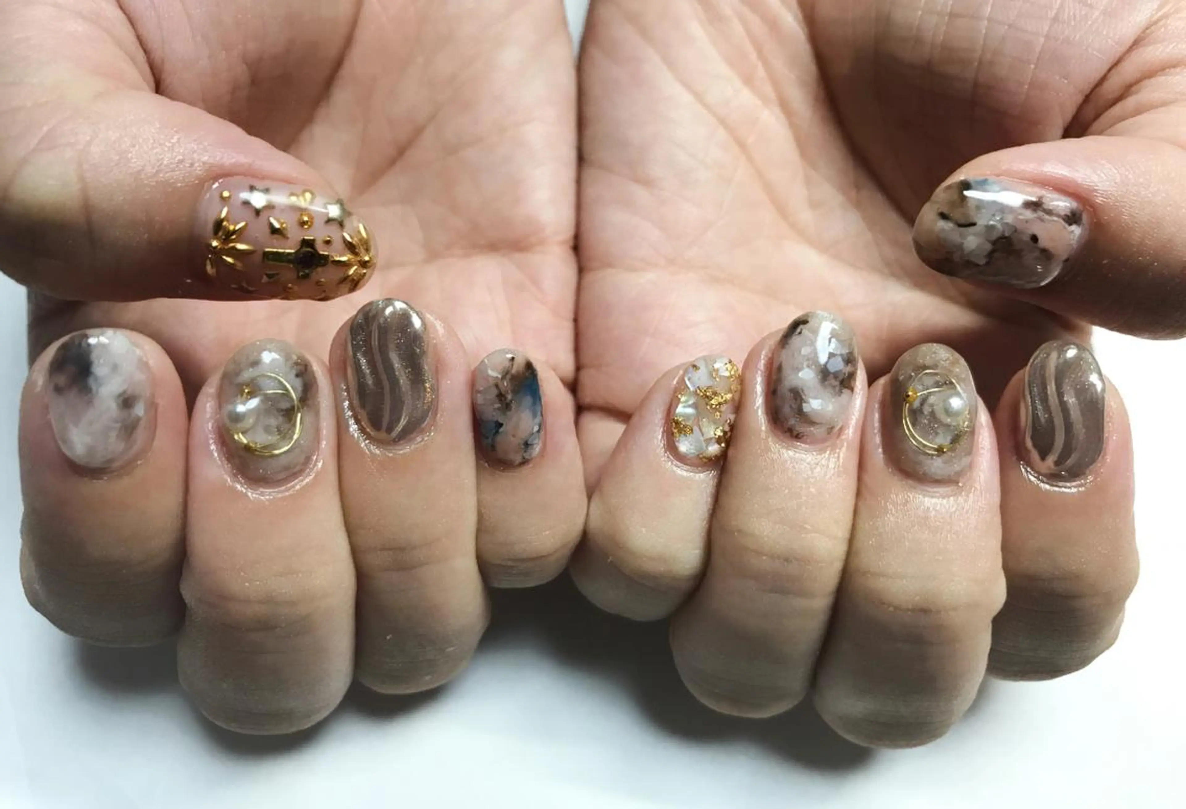 ネイル nail salon en familleのネイルデザイン