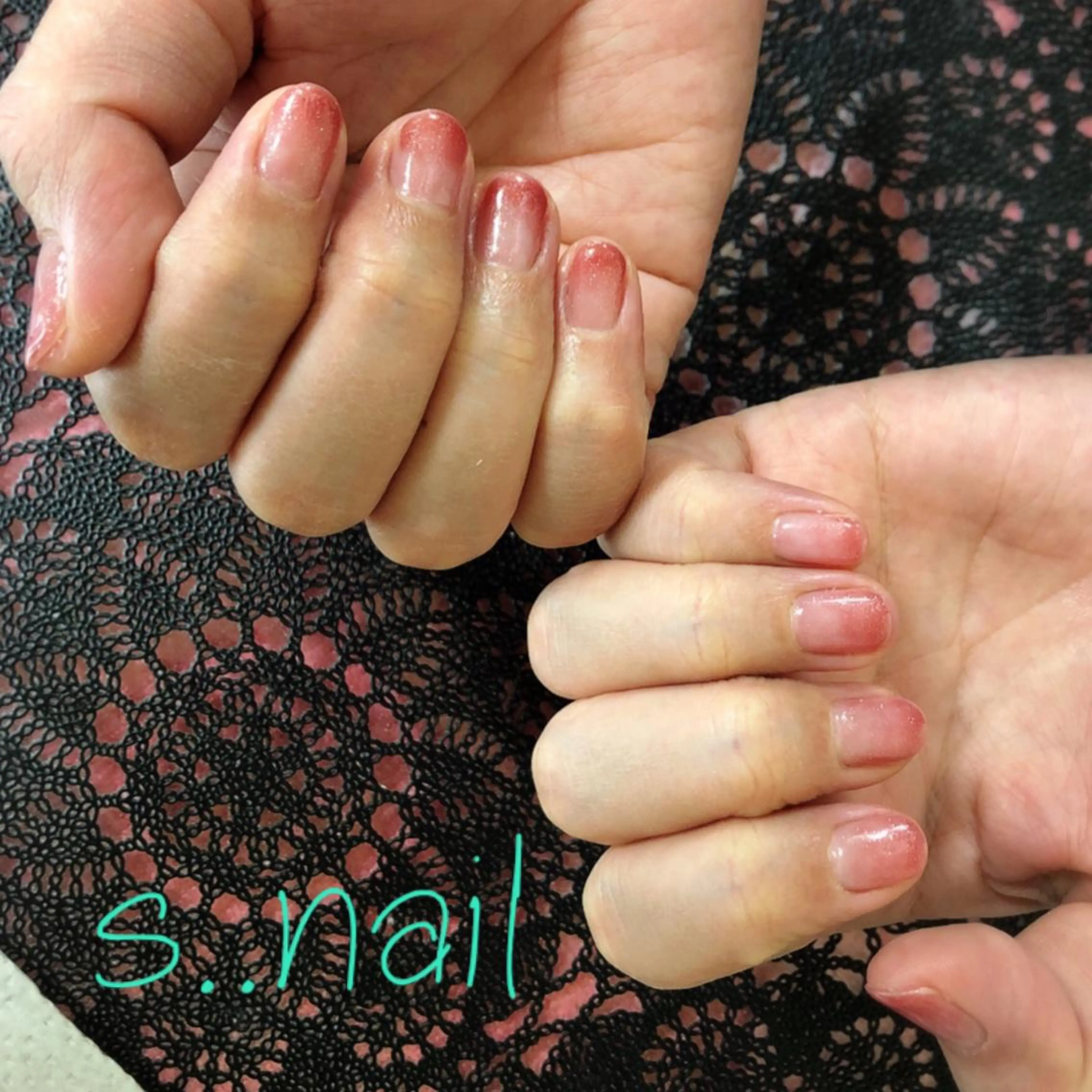 ネイル グラデーション ラメ(グリッター) s..nail / MORITAのネイルデザイン