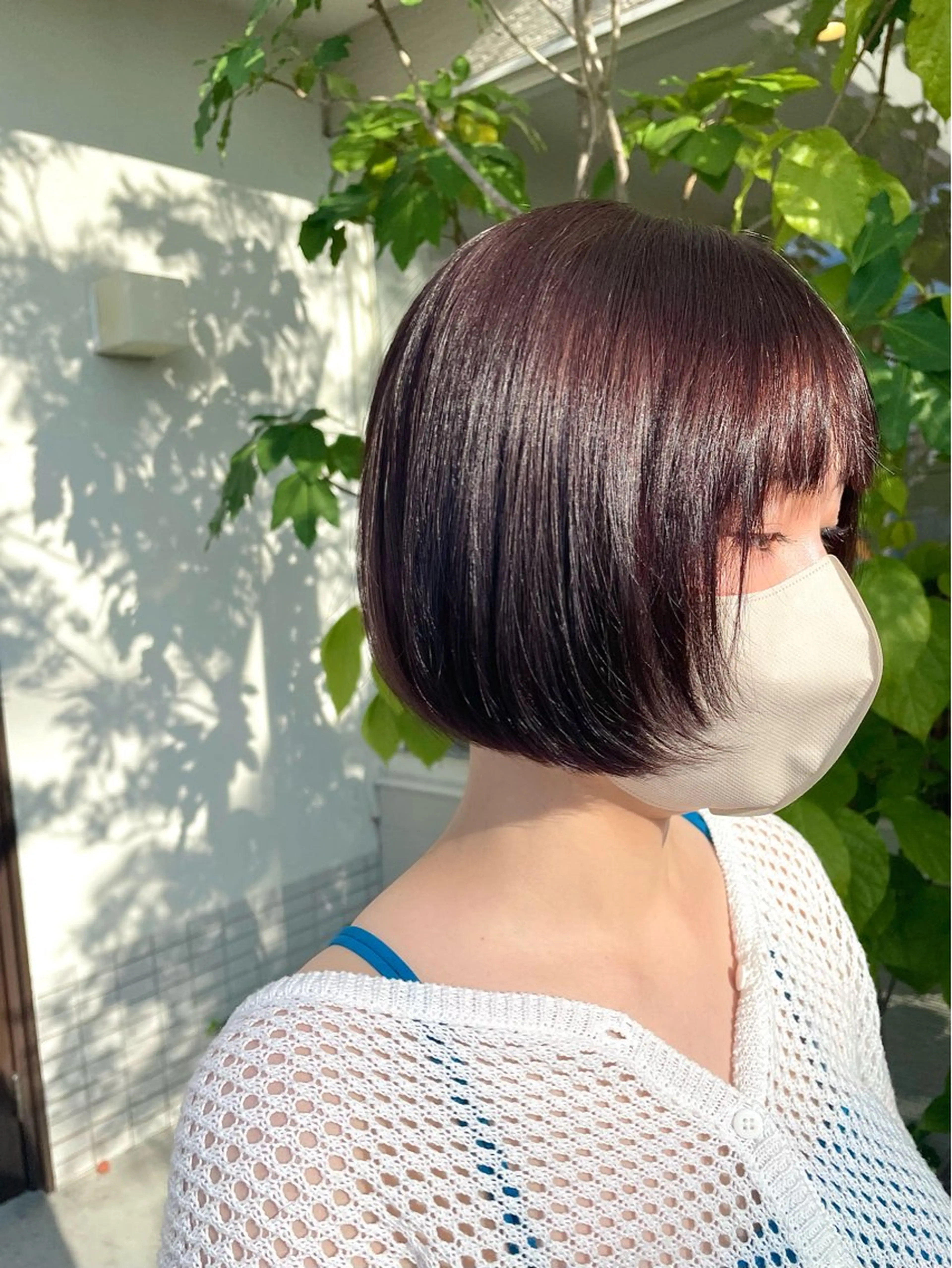 ショート ボブ 鈴木 祐香のヘアスタイル