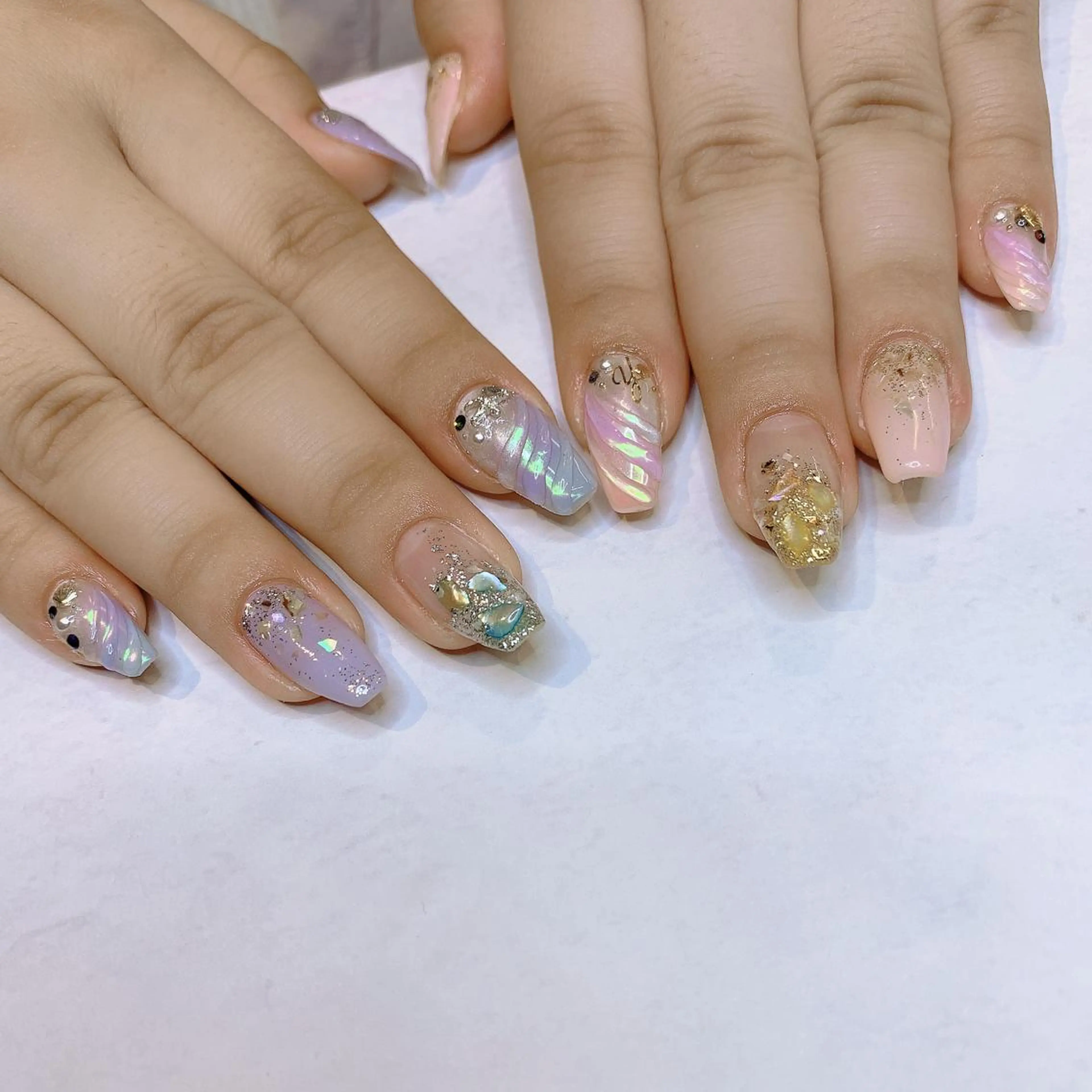 ネイル ハンドネイル フットネイル Adite nailのネイルデザイン