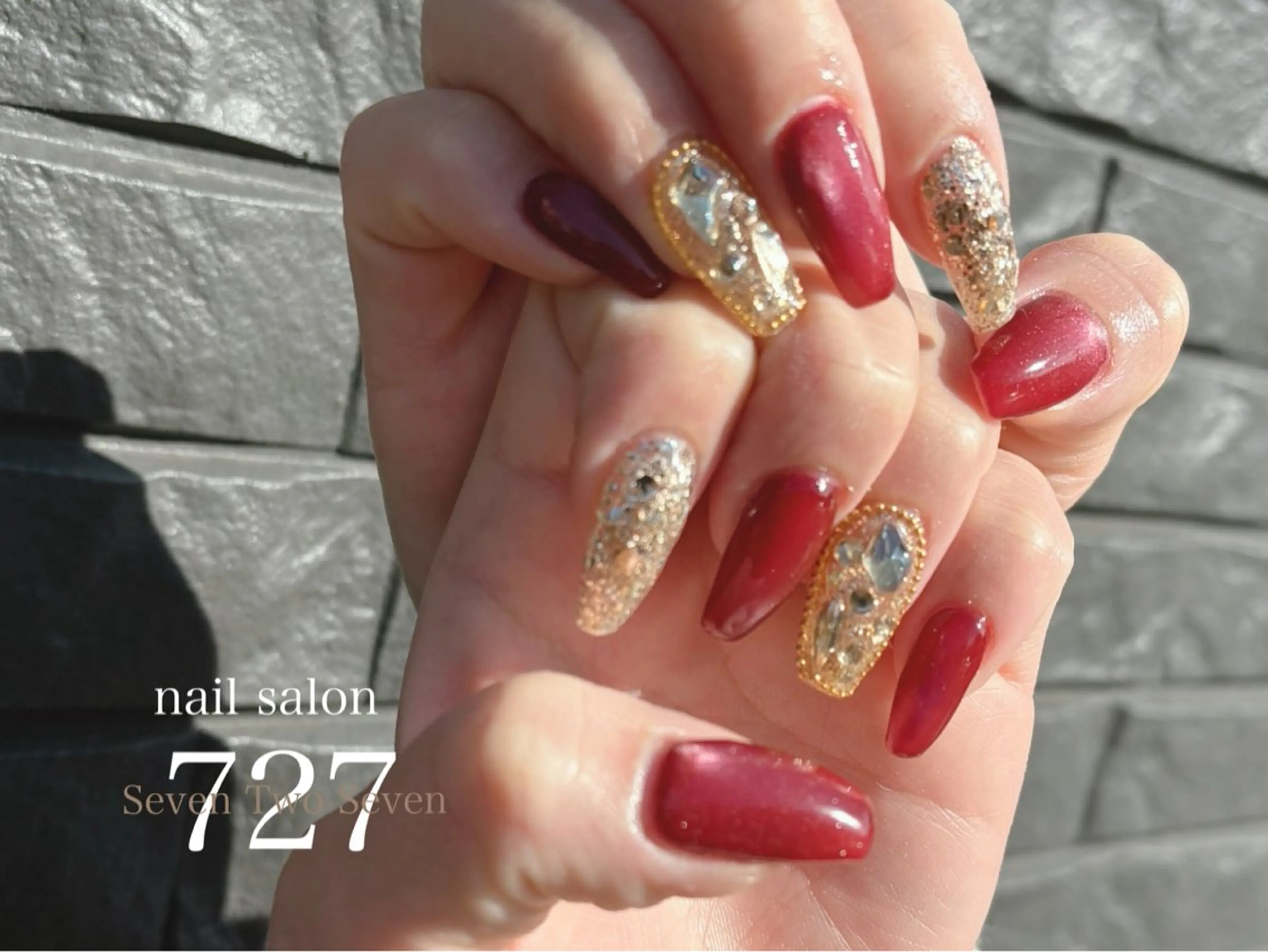 ネイル フットネイル 727 nailのネイルデザイン