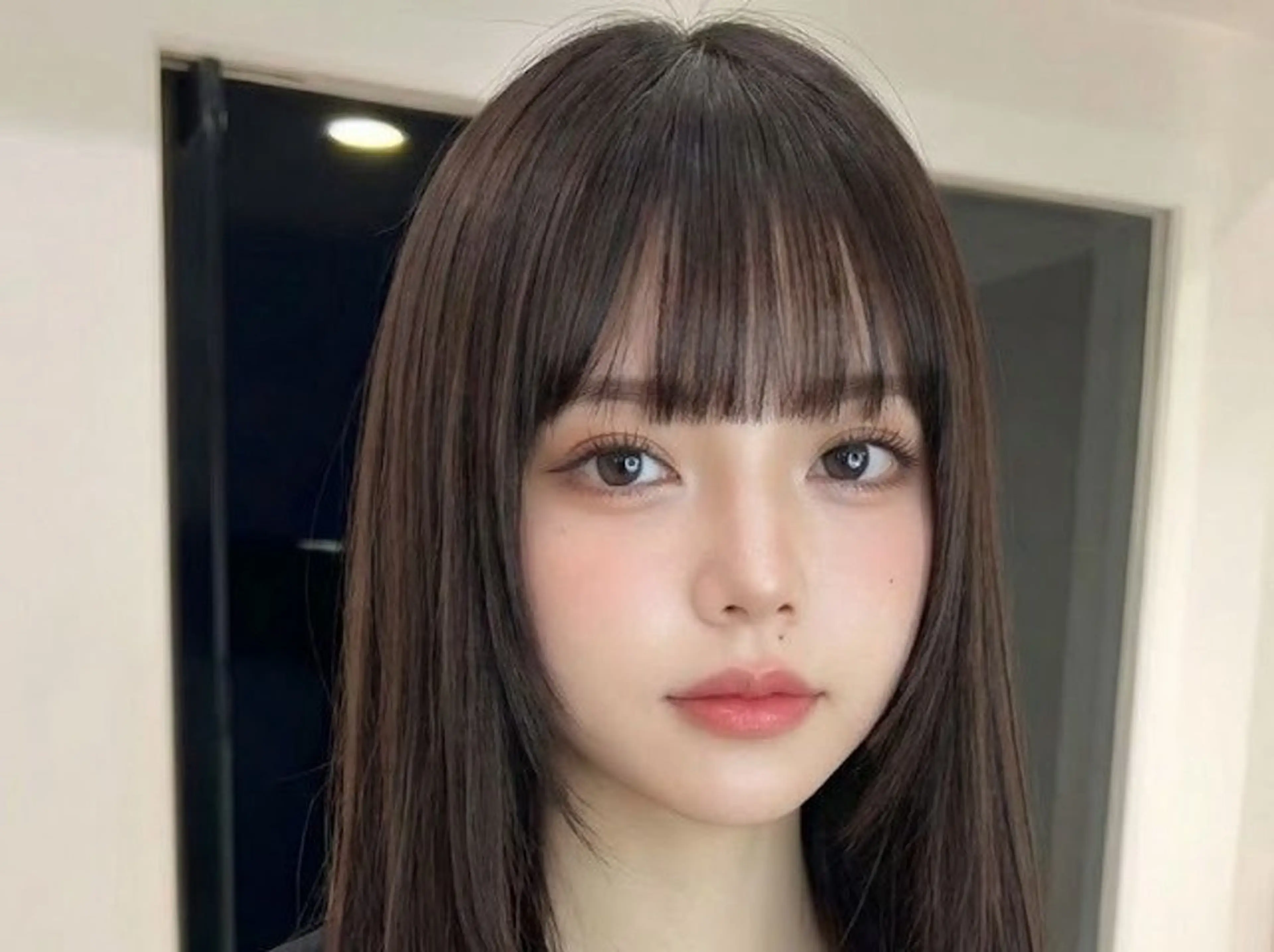 セミロング カット 縮毛矯正 トリートメント タカノ アツコのヘアスタイル