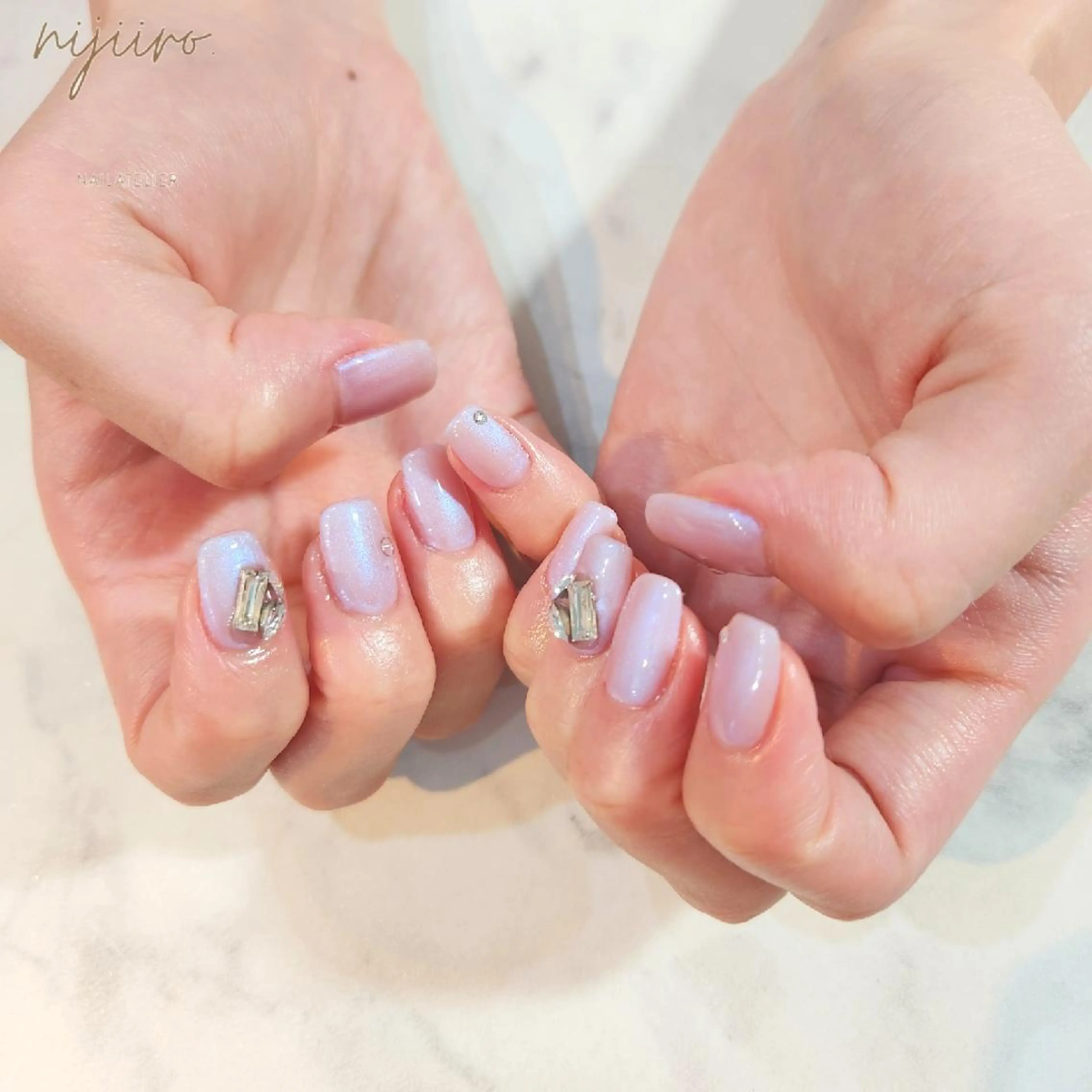 ネイル ハンドネイル nailatelier nijiiro.所属・nijiiro🌈 サトウのネイルデザイン