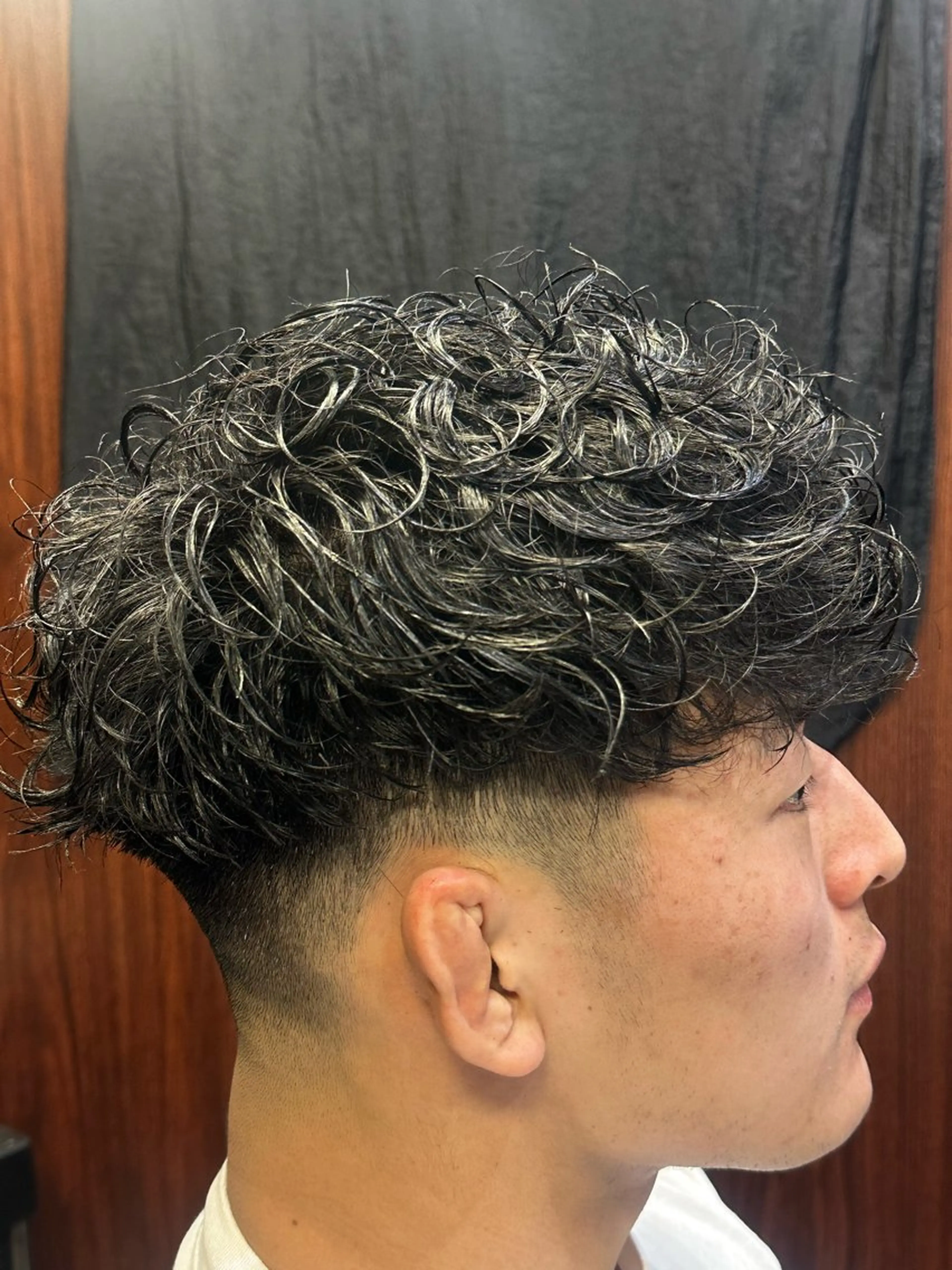 カットパーマの写真