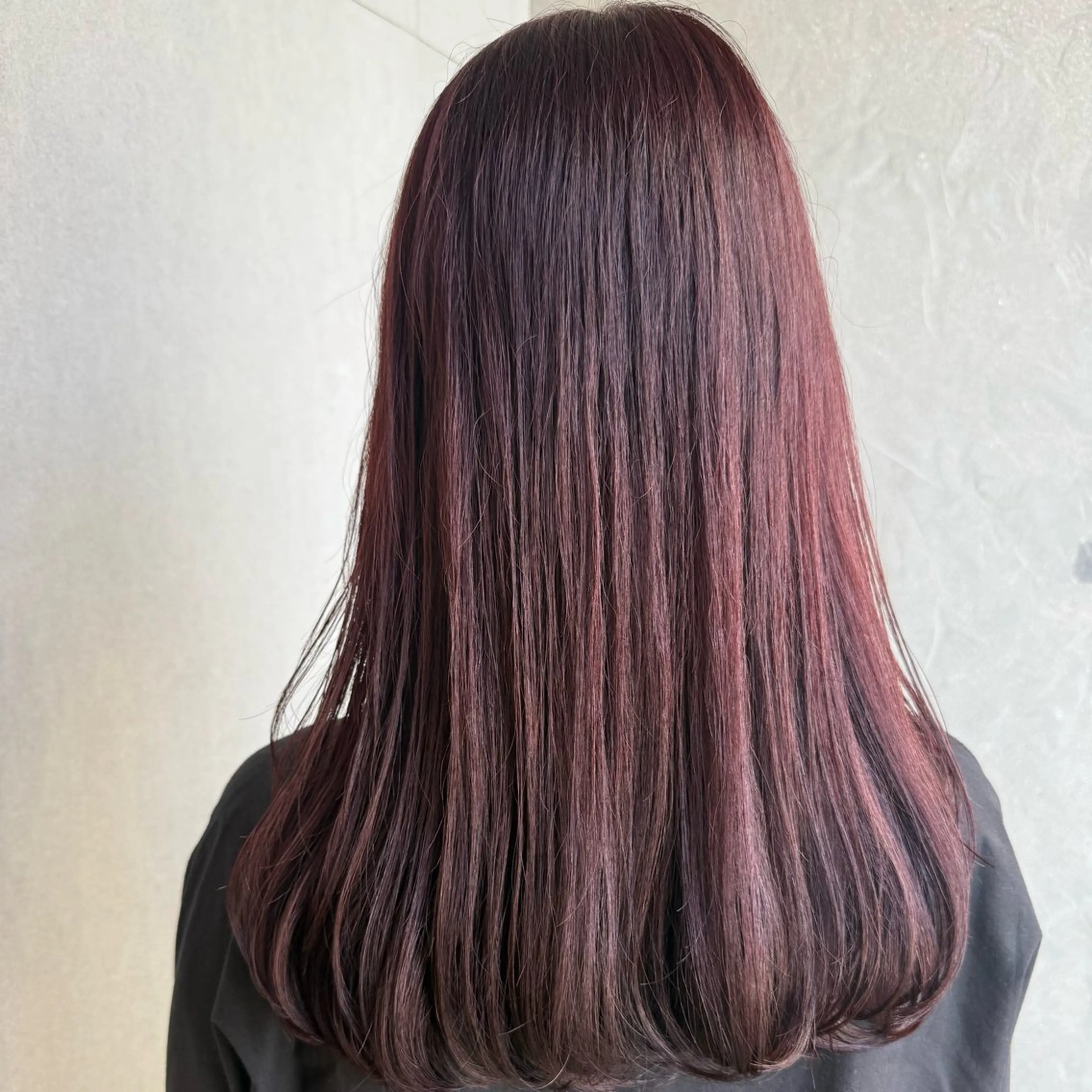 🌷カット➕カラー➕ハホニコトリートメント🌷顔周りカット/艶髪/ブリーチなしカラー/暖色系カラー/の写真