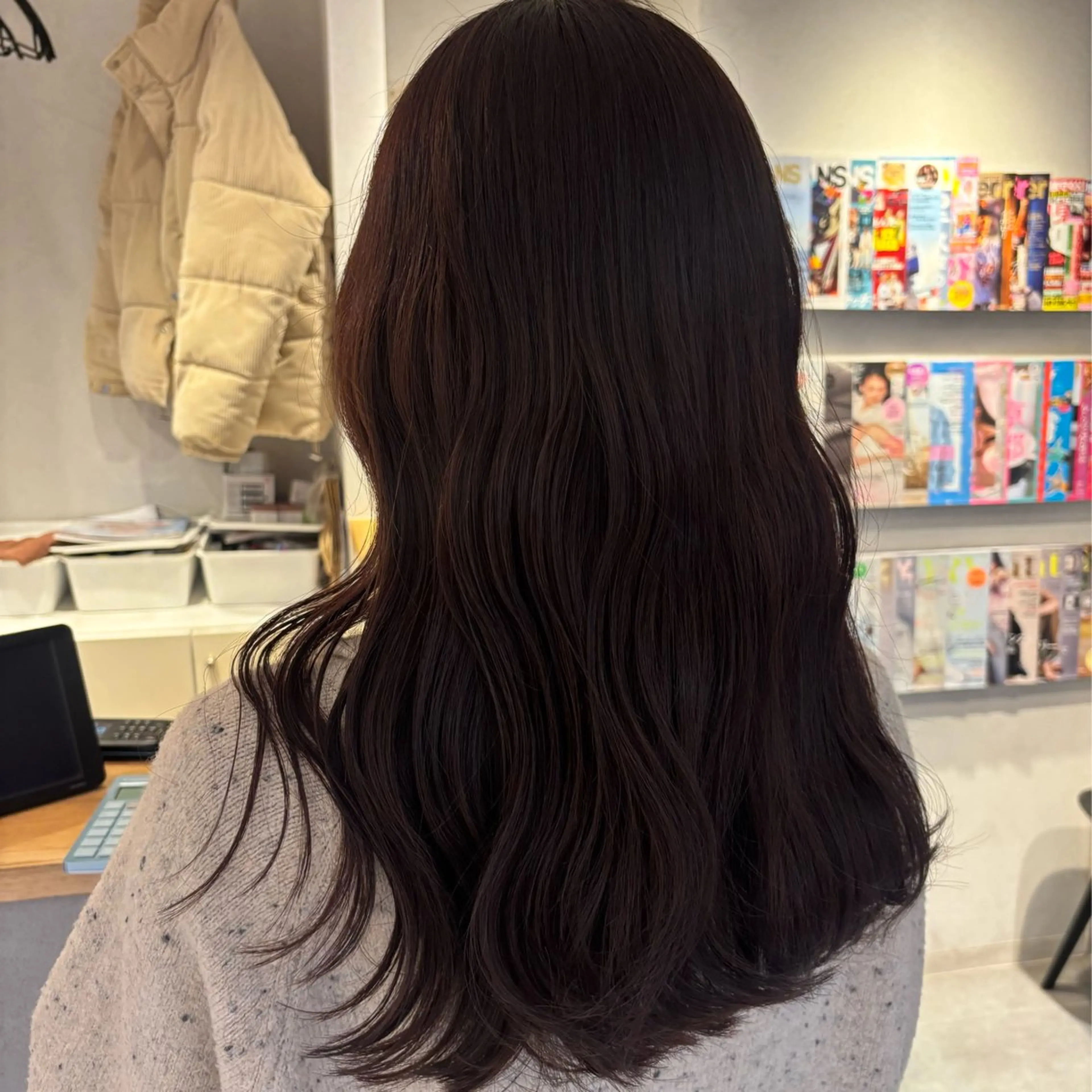 「ロング限定」似合わせカット➕カラー➕2種類のトリートメントֺ ָ ֙⋆ 🩰の写真