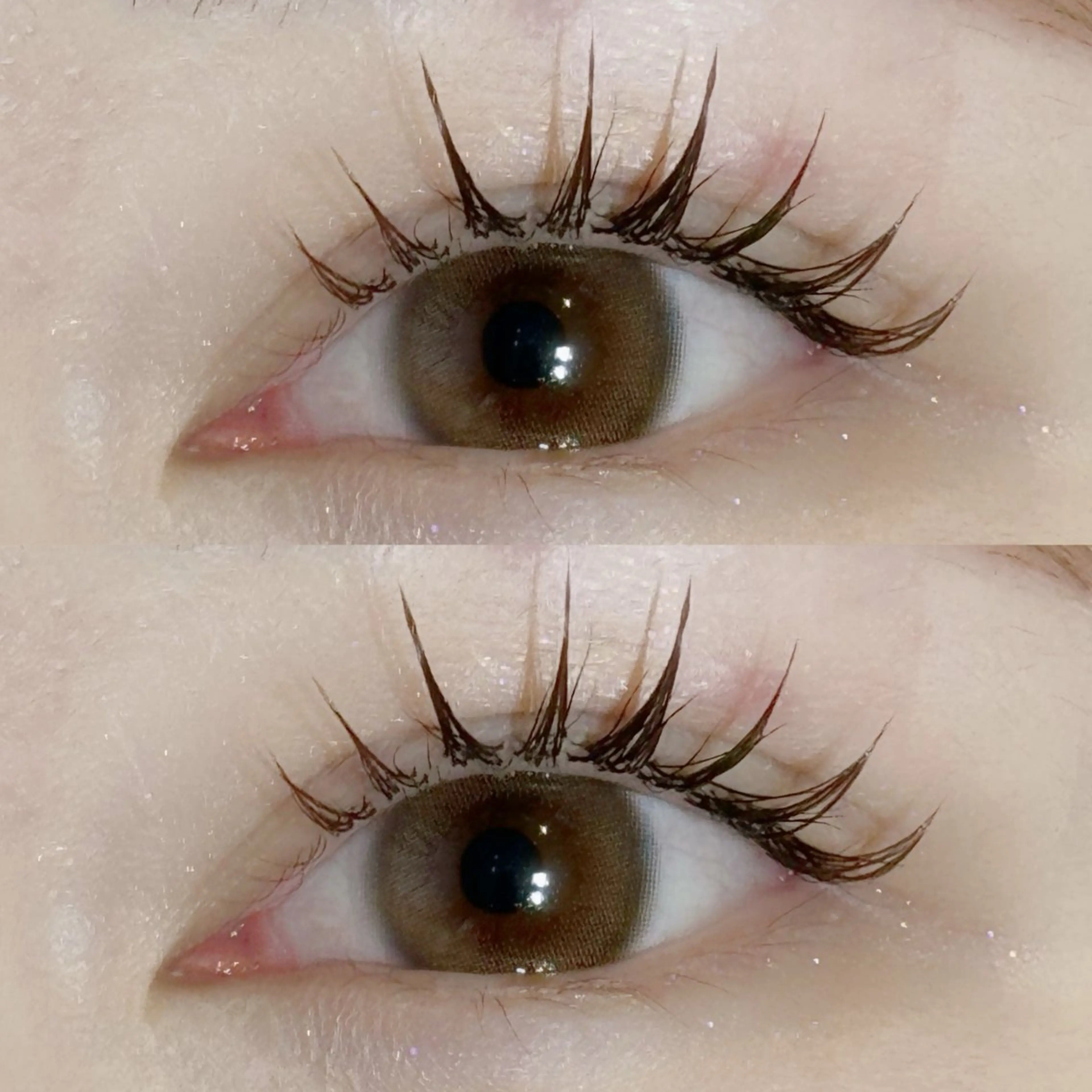 【オフ込み】🤎韓国風束感仕上げ🤎LEDフラットラッシュ120本⭐️の写真