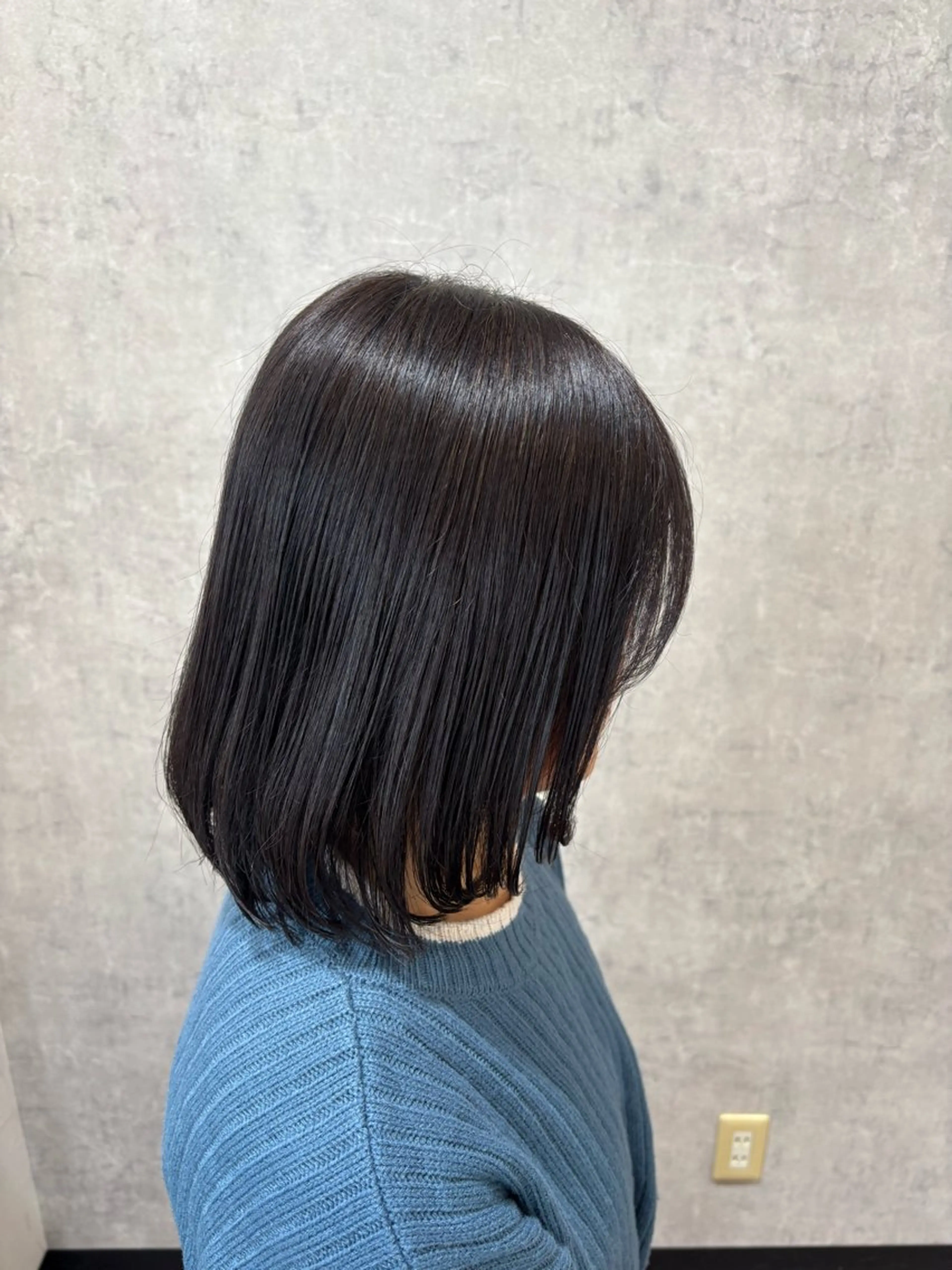 ミディアム カット トリートメント 下山 萌華のヘアスタイル